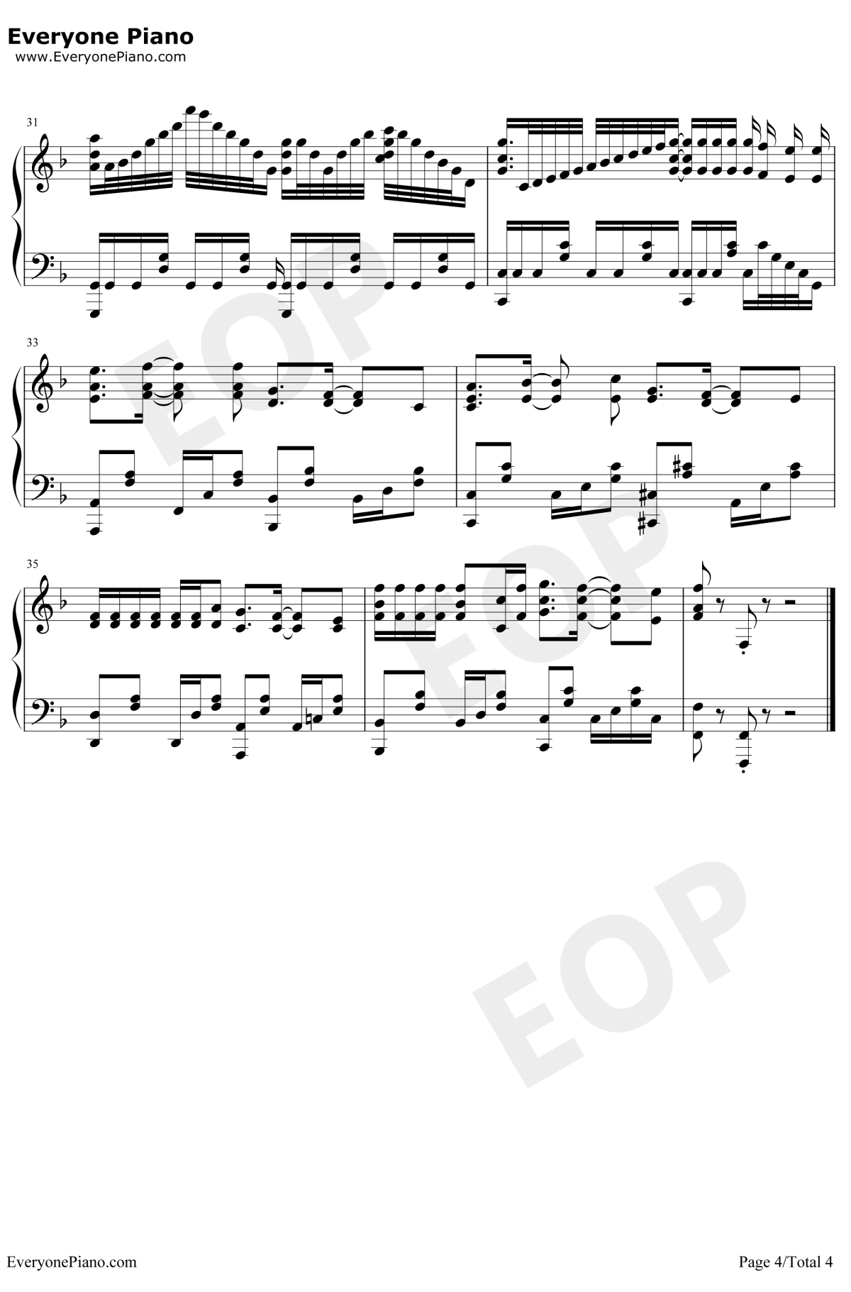 二人なら钢琴谱-BiSH-三次元女友REALGIRL第二季OP4