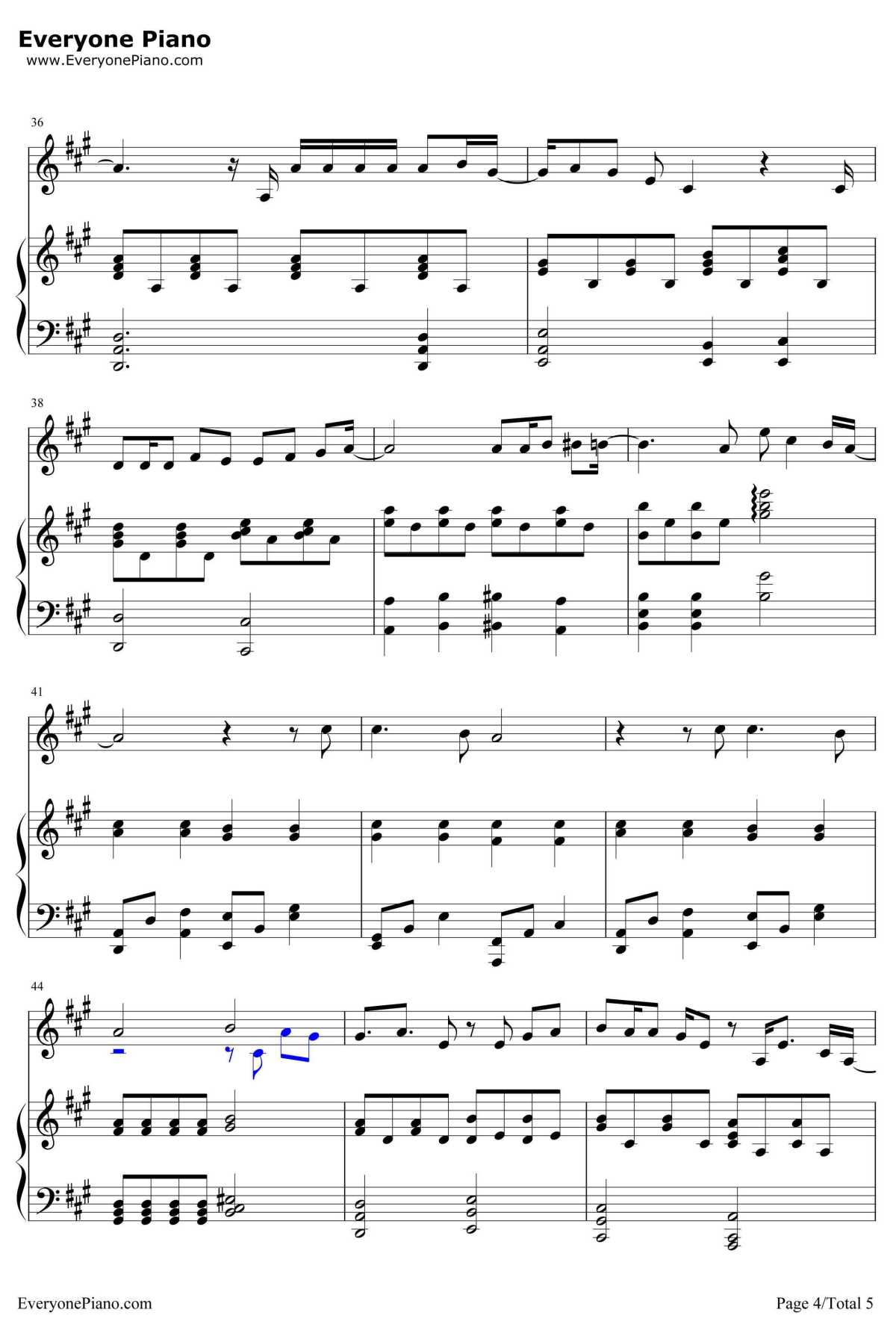 Divine钢琴谱-少女时代4