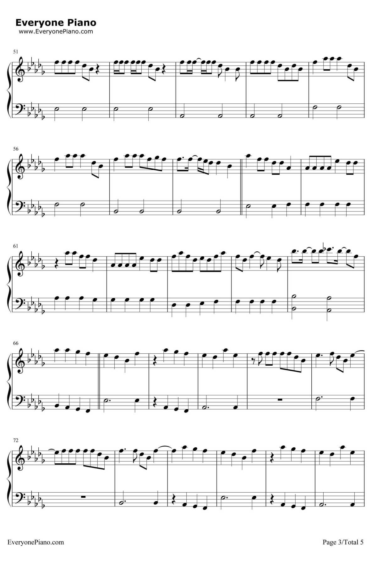 That's What I Like钢琴谱-BrunoMars3