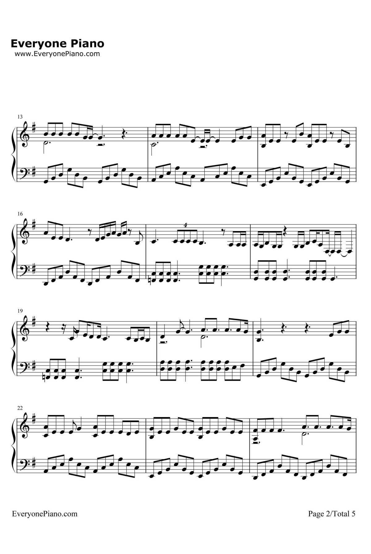 Love on the Brain钢琴谱-Rihanna2