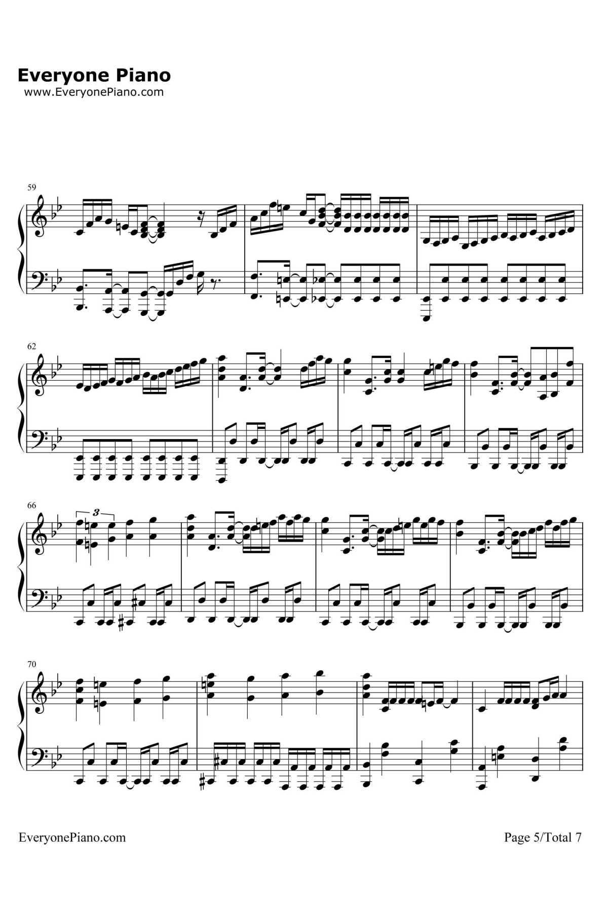 Date A Live钢琴谱-SweetArms-约会大作战OP25