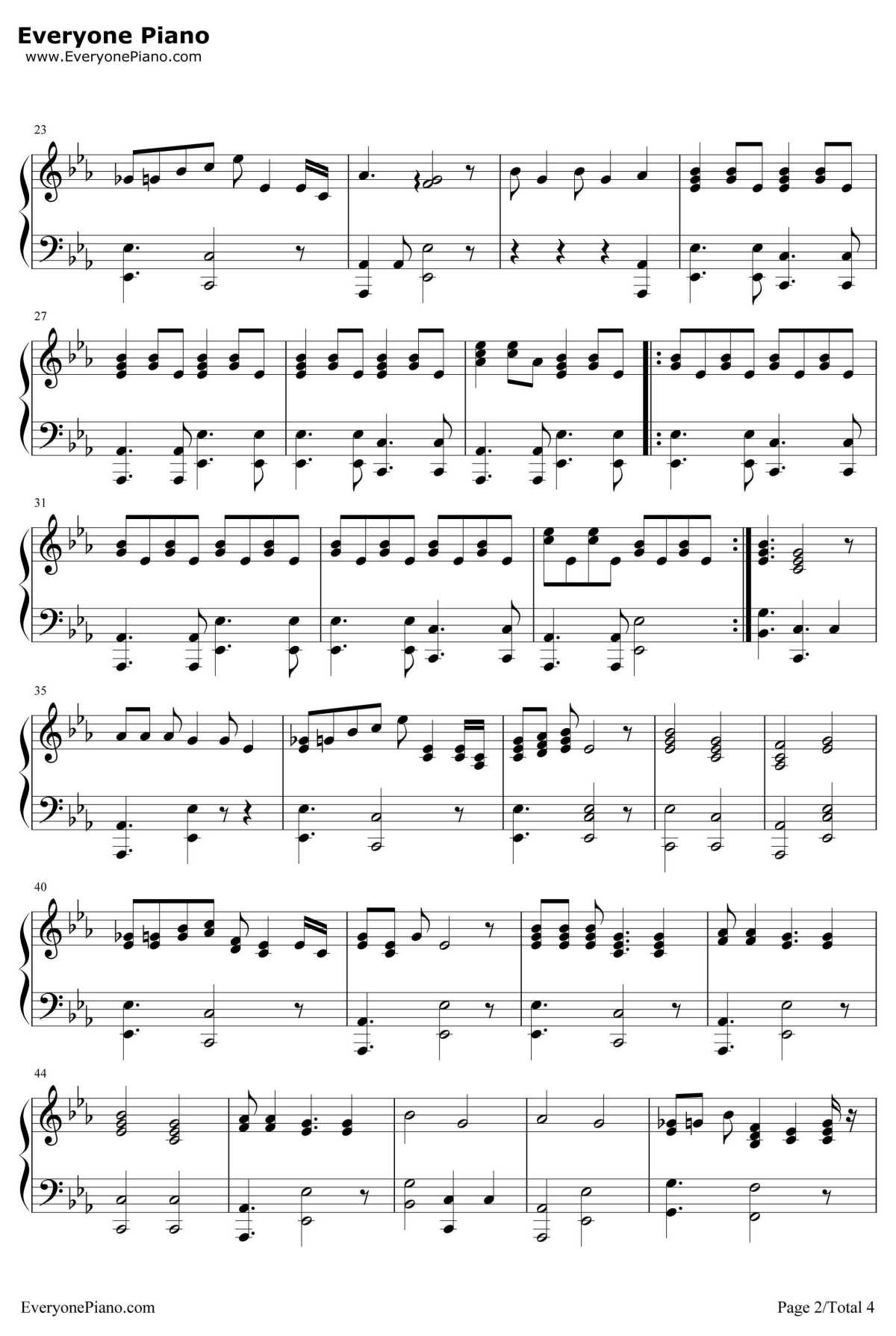 Same Love钢琴谱-Macklemore&RyanLewis2