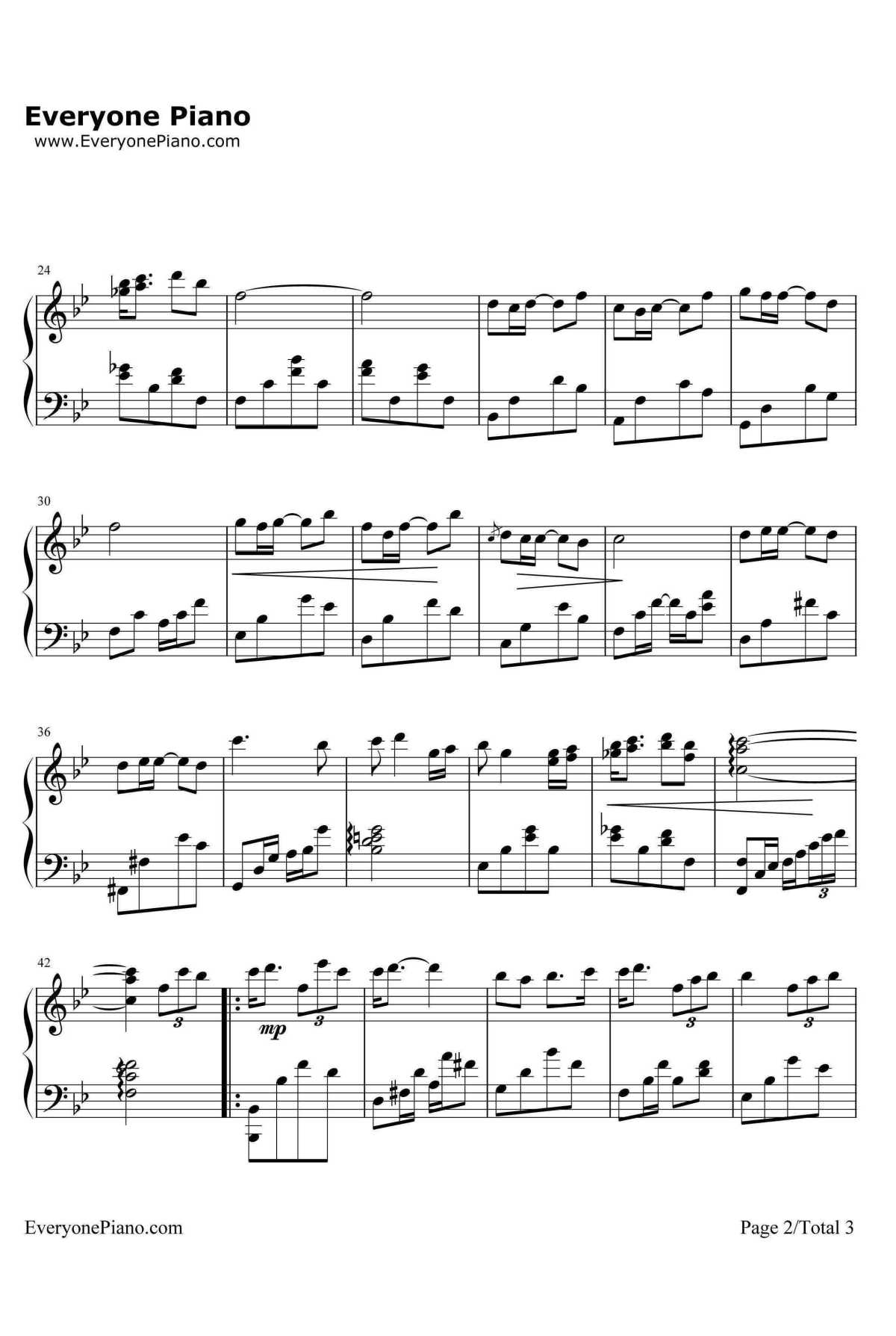 那年夏天钢琴谱-许飞2