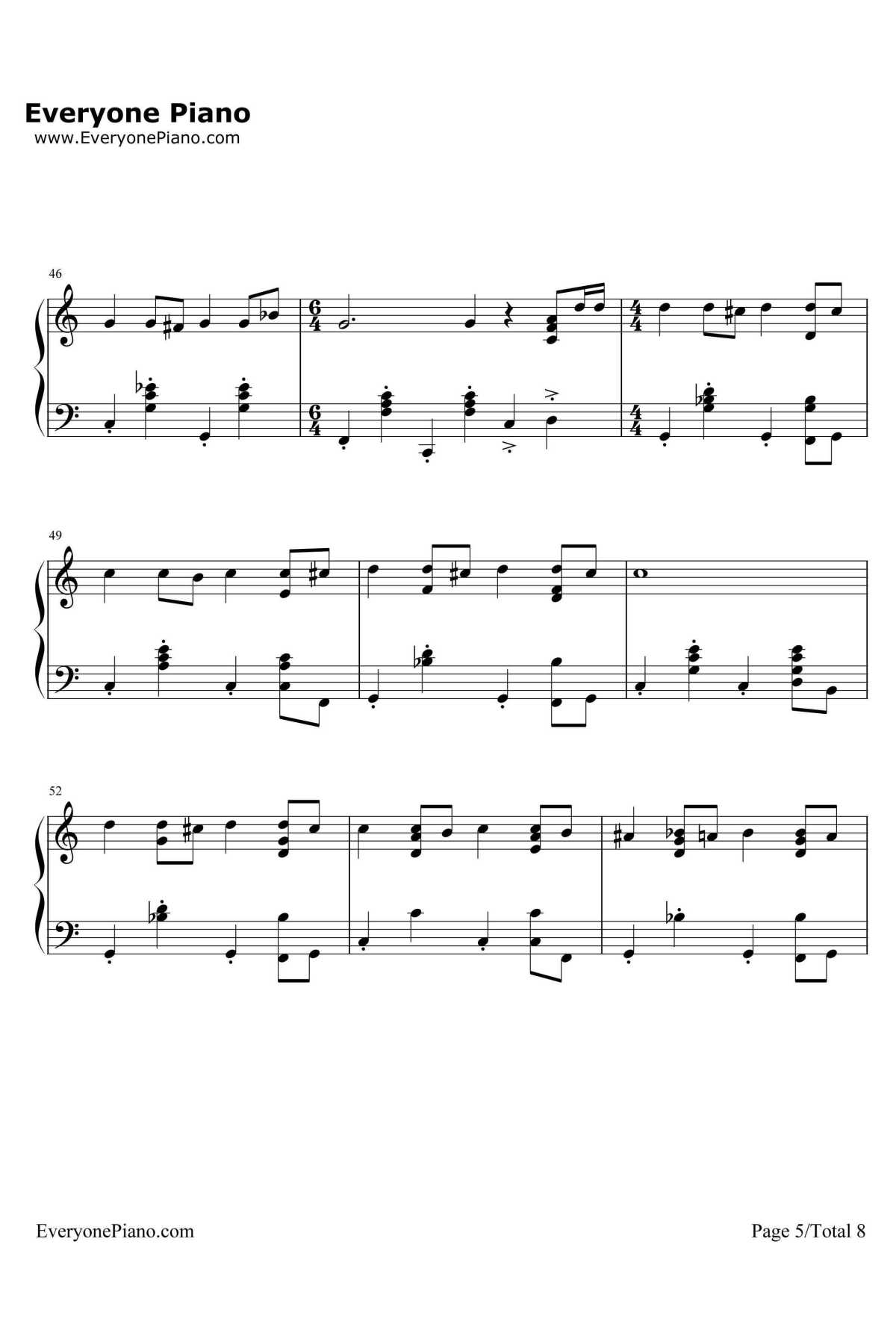 Discombobulate钢琴谱-HansZimmer-SherlockHolmesTheme5