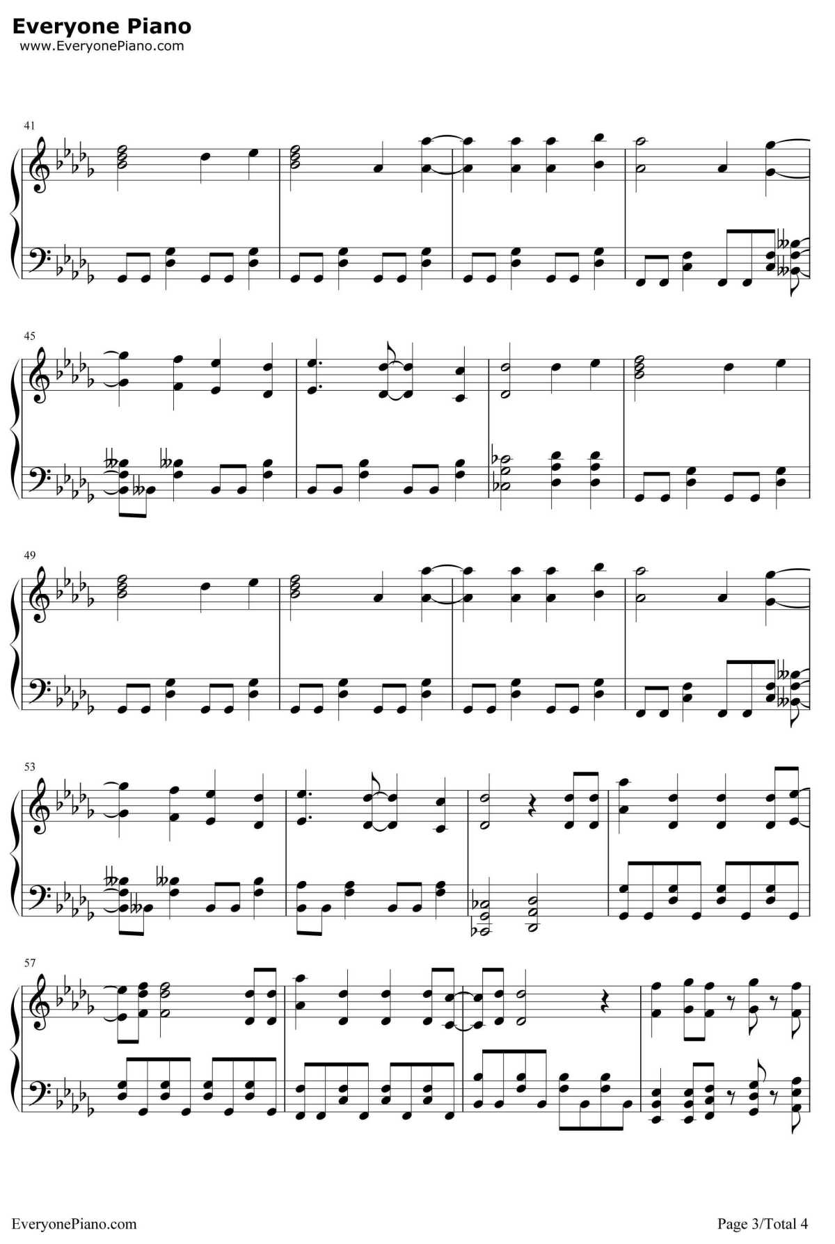 カナデアイ钢琴谱-イトヲカシ（伊东歌词太郎）-双星之阴阳师OP43