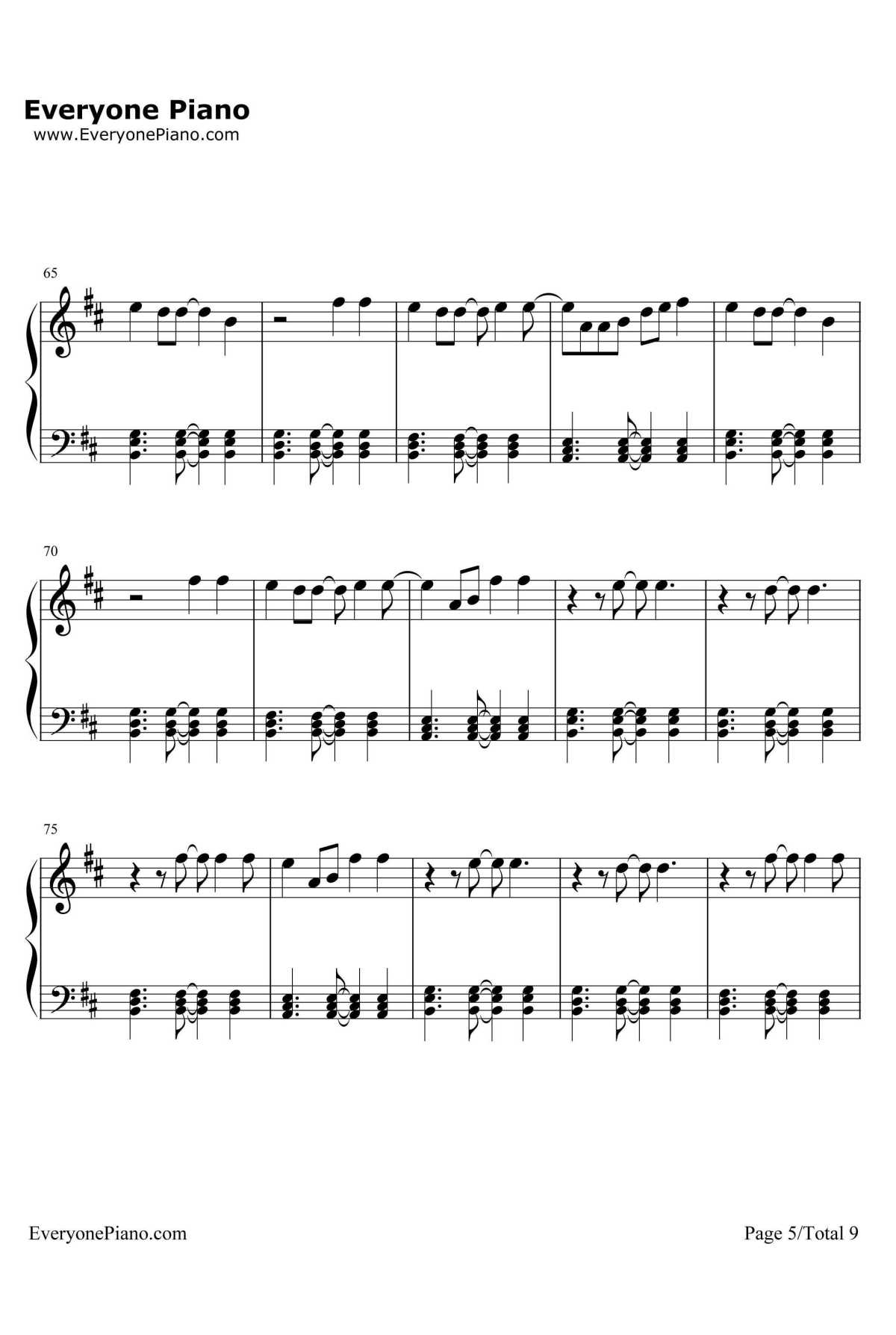 Mercy钢琴谱-ShawnMendes5