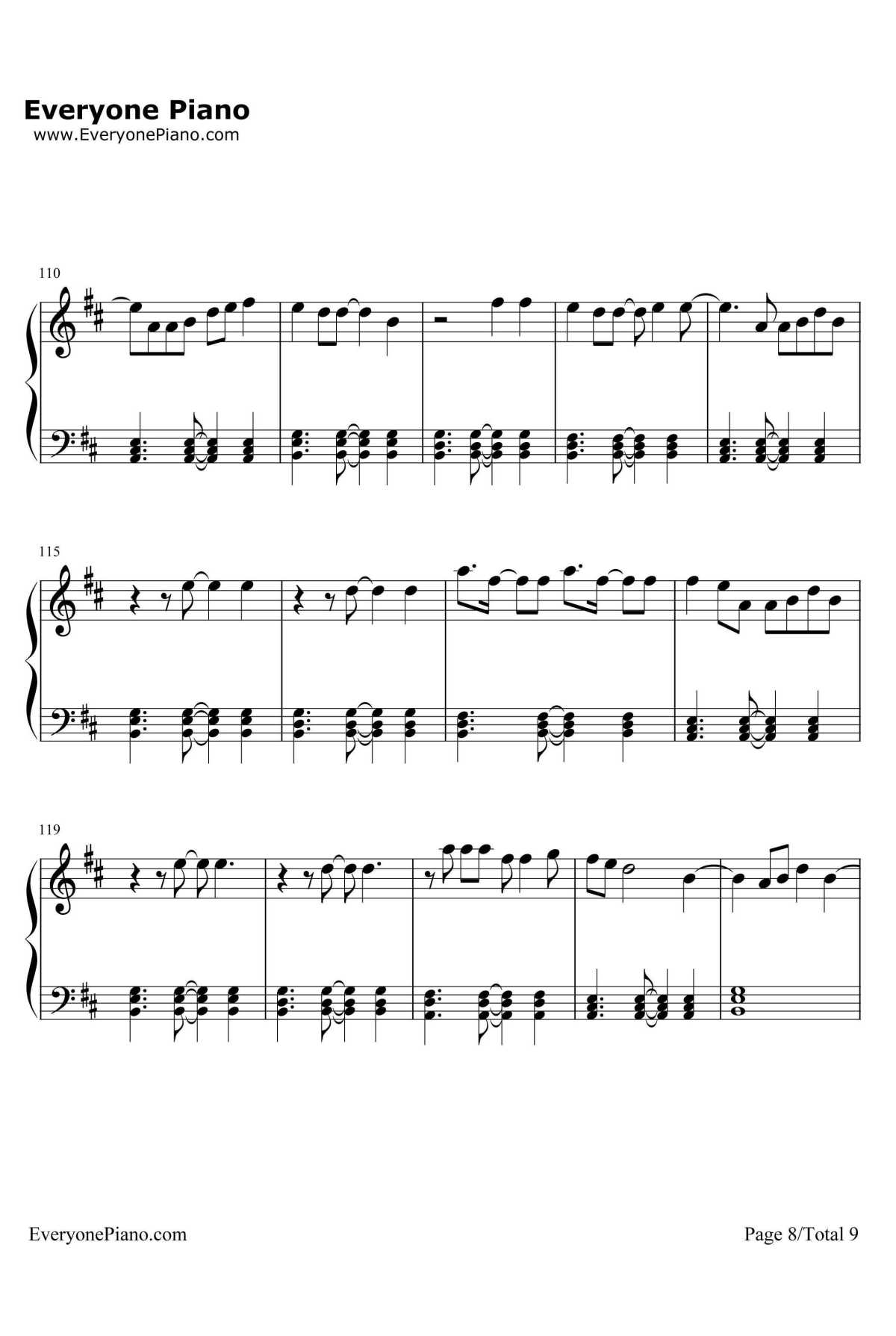 Mercy钢琴谱-ShawnMendes8