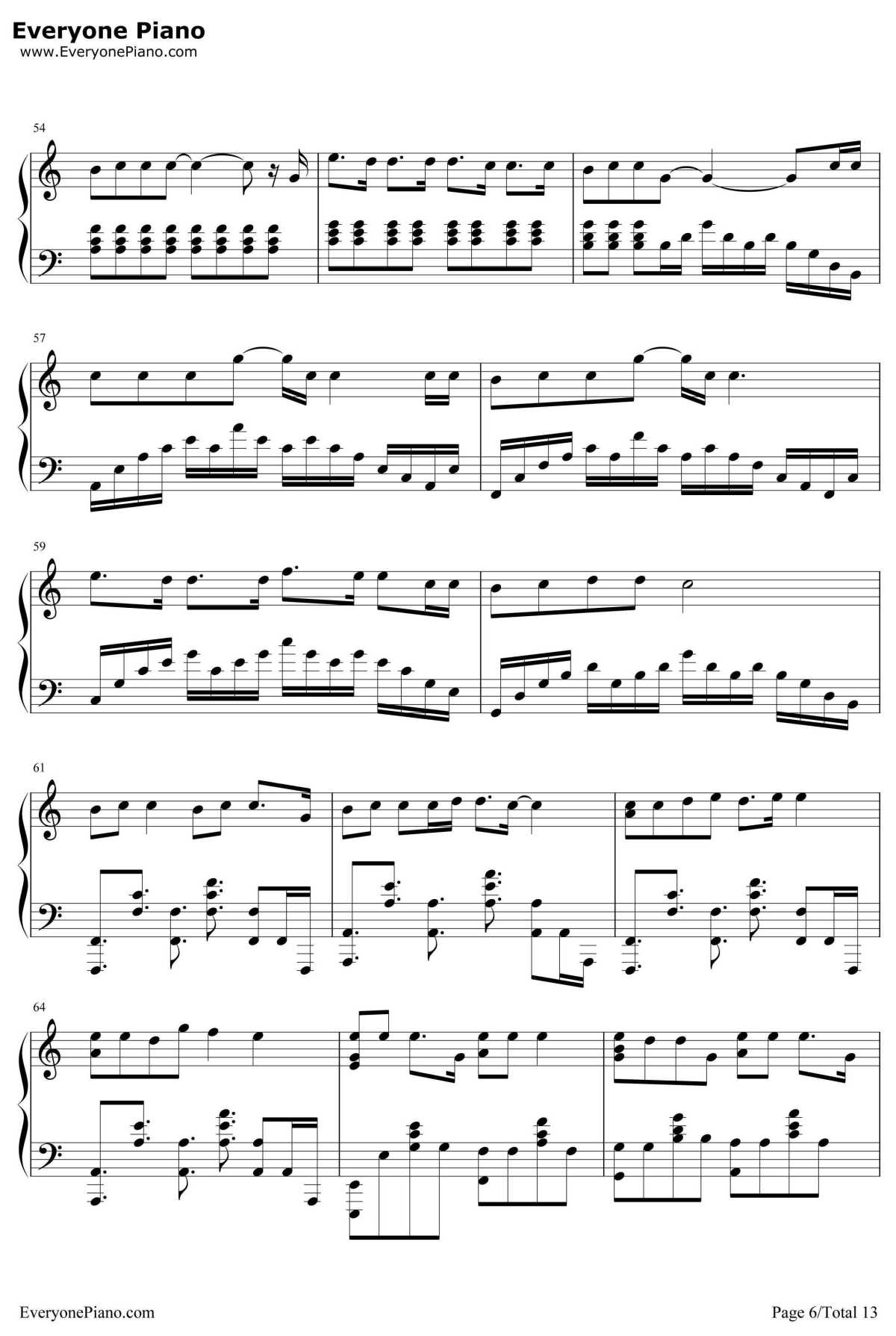 季节は次々死んでいく钢琴谱-amazarashi-东京喰种√A片尾曲6