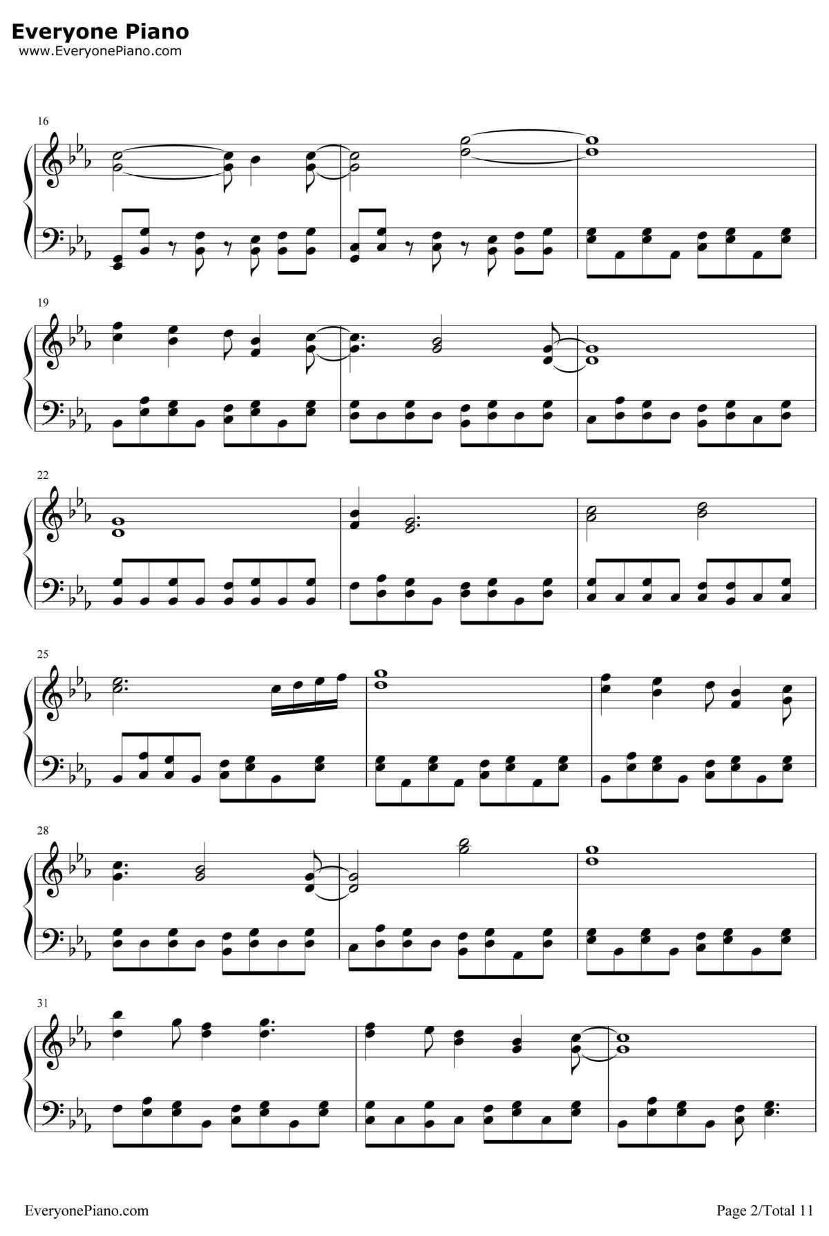 Episode.0钢琴谱-mathru kanimisoP2