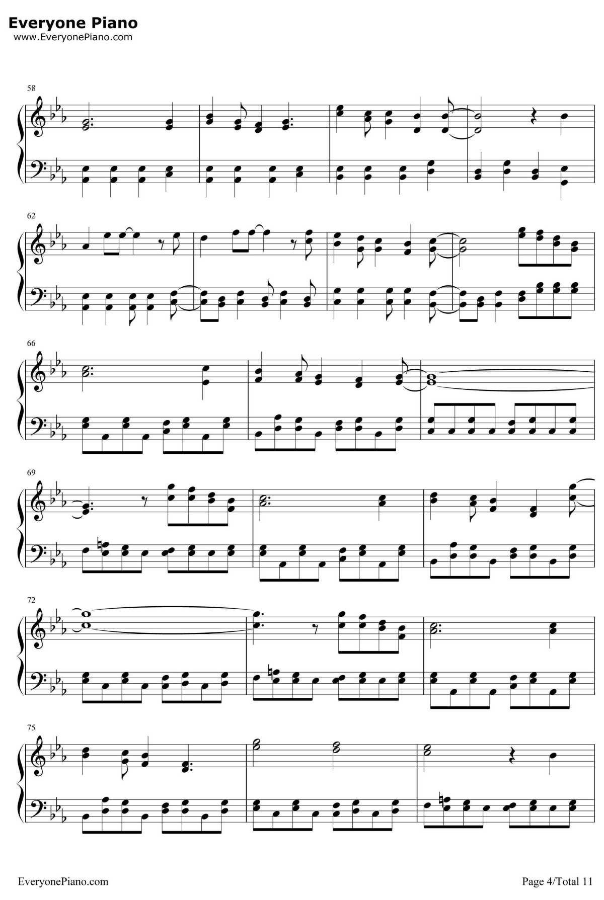 Episode.0钢琴谱-mathru kanimisoP4