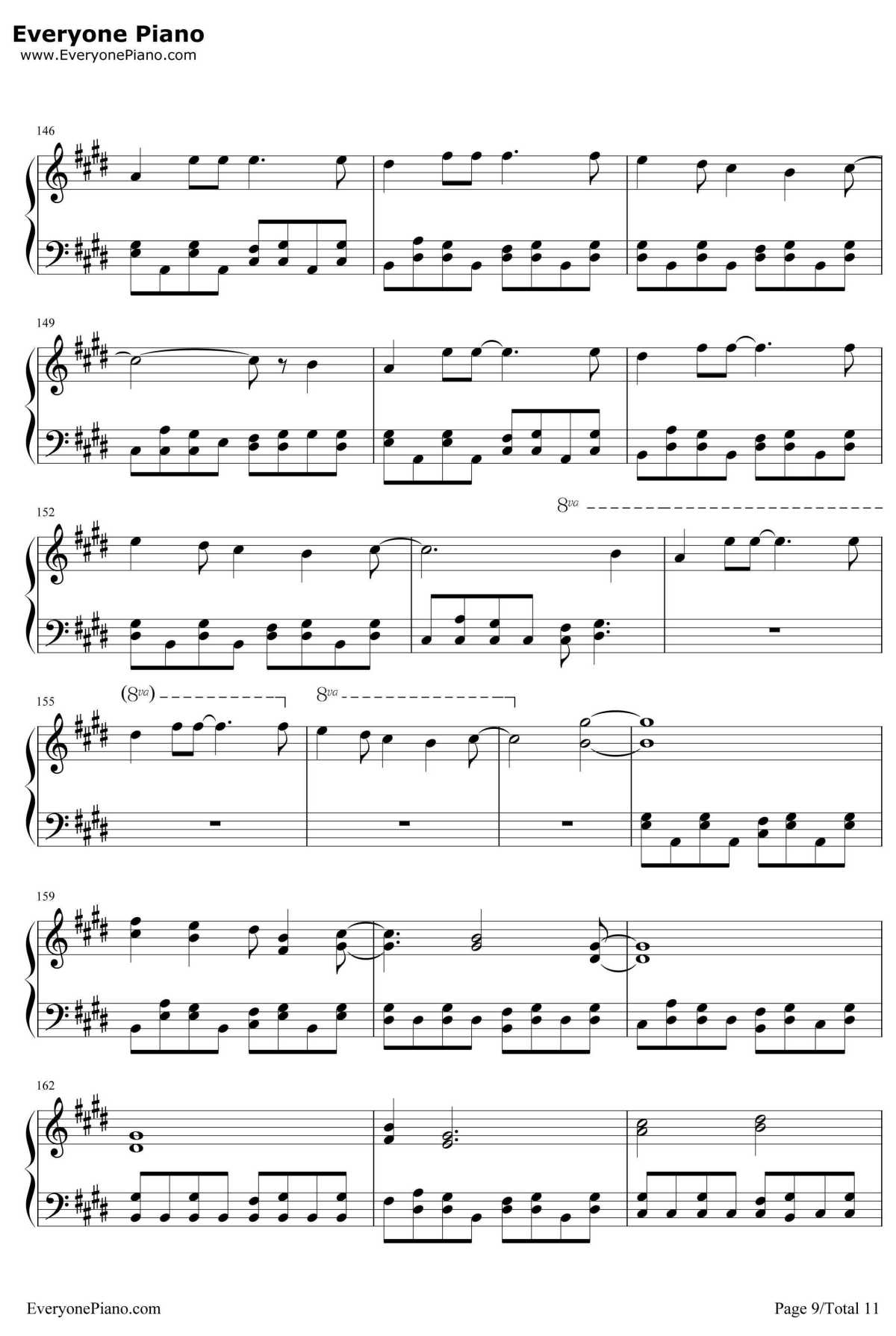 Episode.0钢琴谱-mathru kanimisoP9