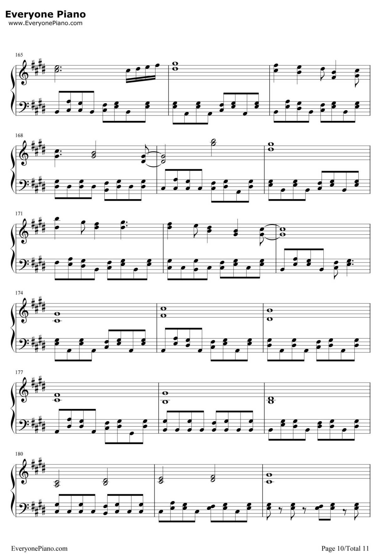 Episode.0钢琴谱-mathru kanimisoP10