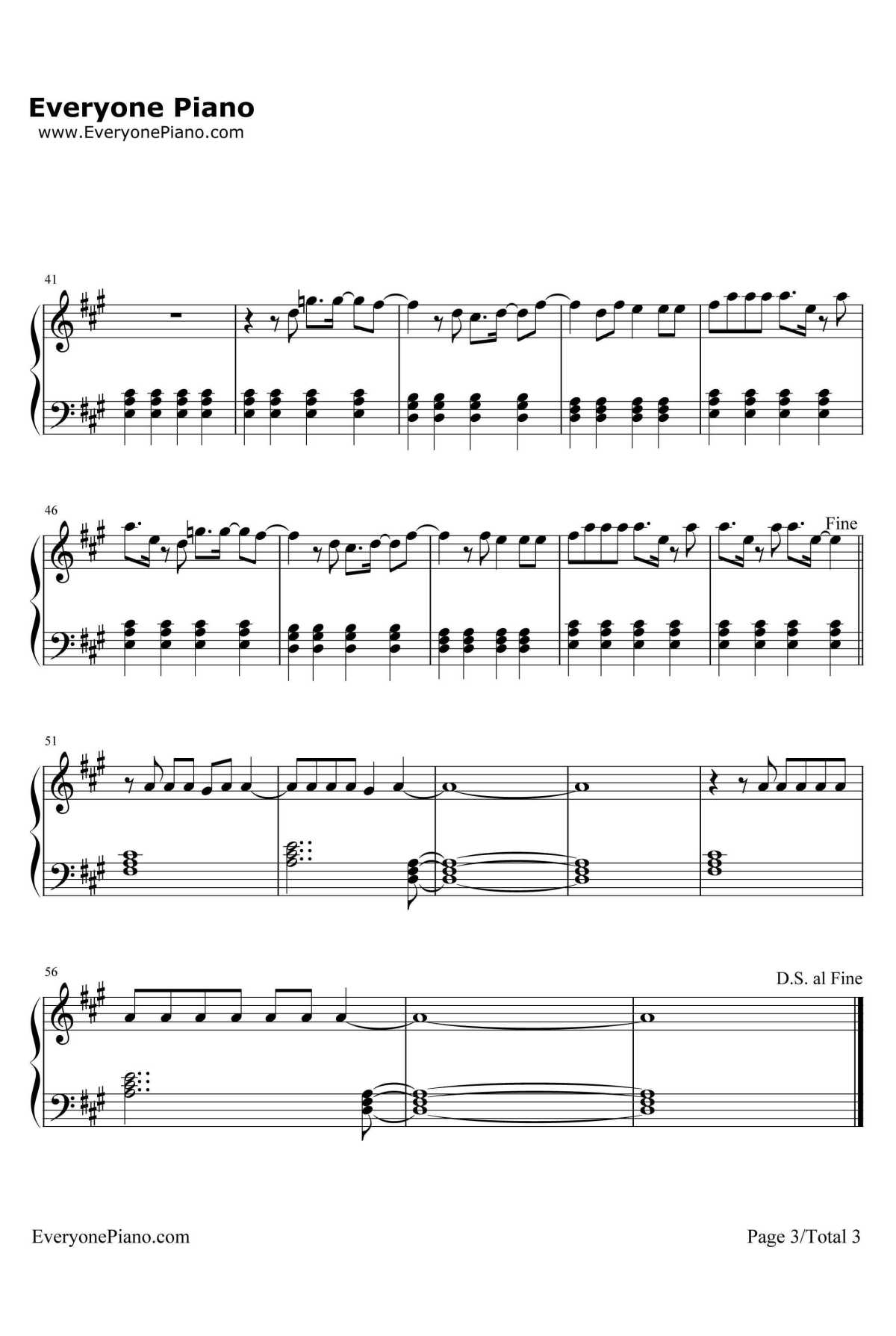 Green Light钢琴谱-Lorde3