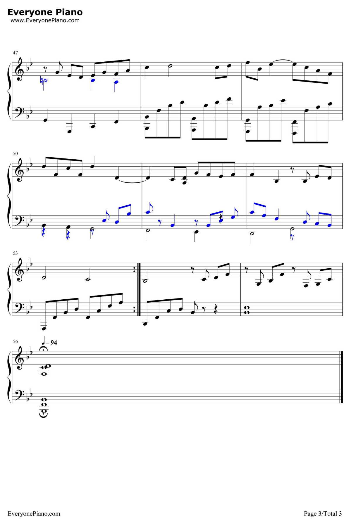 Childhood and Manhood钢琴谱-EnnioMorricone-天堂电影院片尾曲3