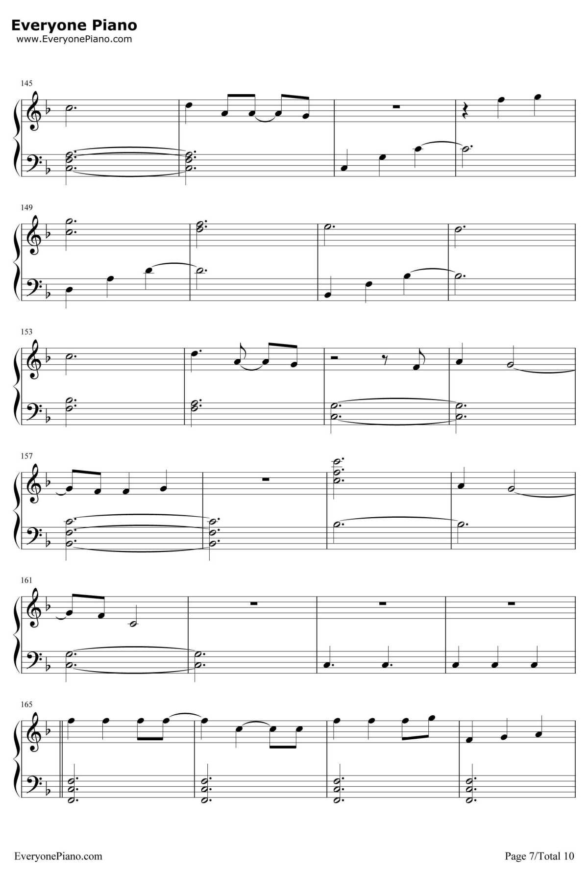 Even If钢琴谱-MercyMe7