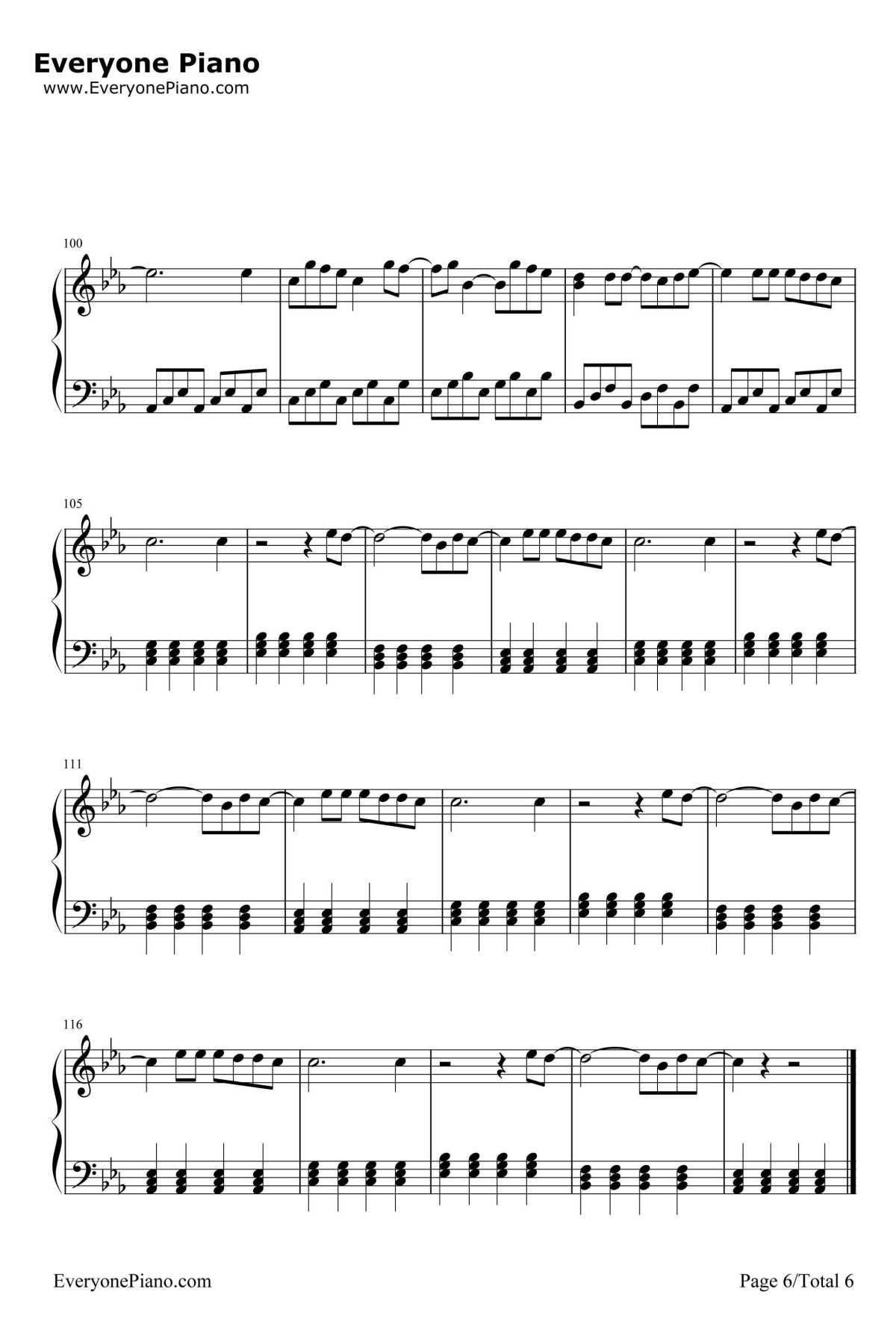 Tonight(I'mLovin'You)钢琴谱-EnriqueIglesias6