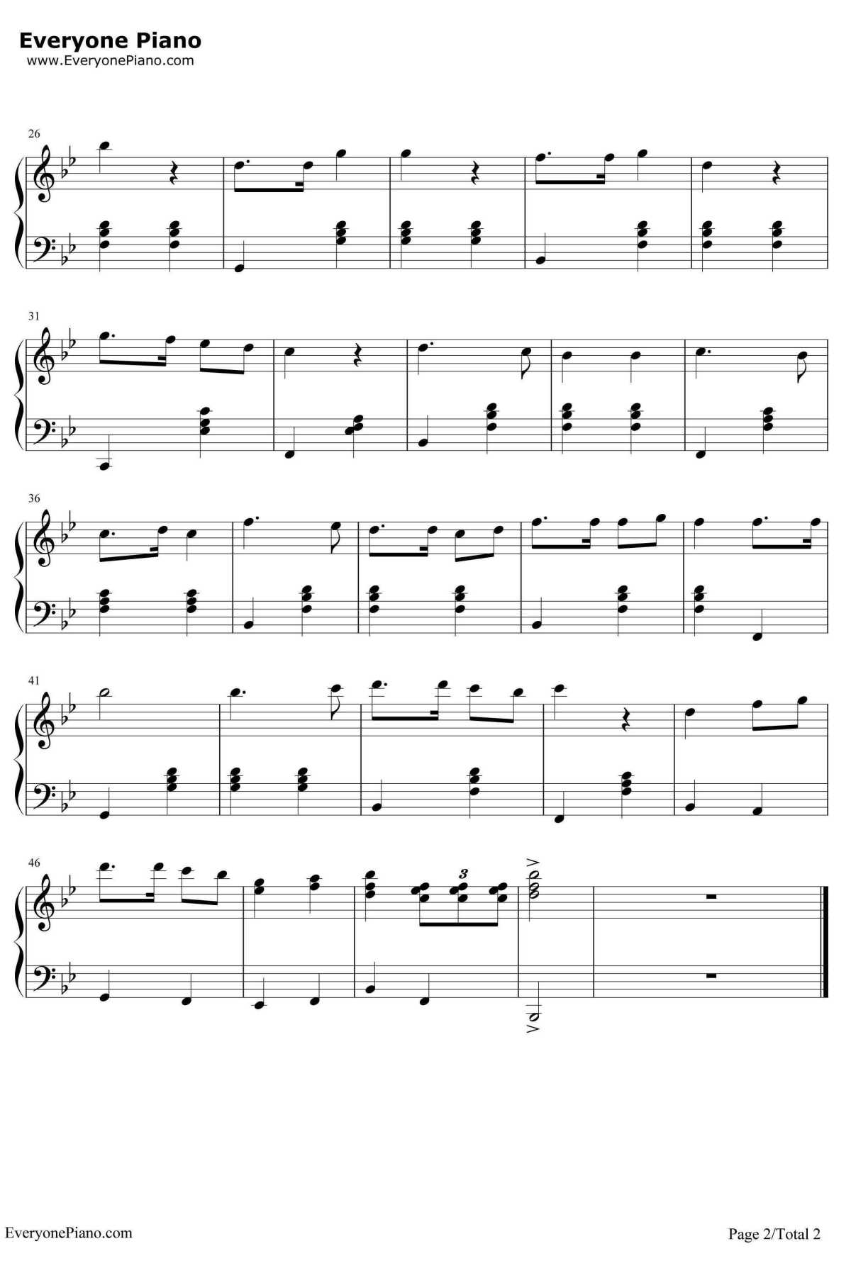 我们是共产主义接班人钢琴谱-寄明-2