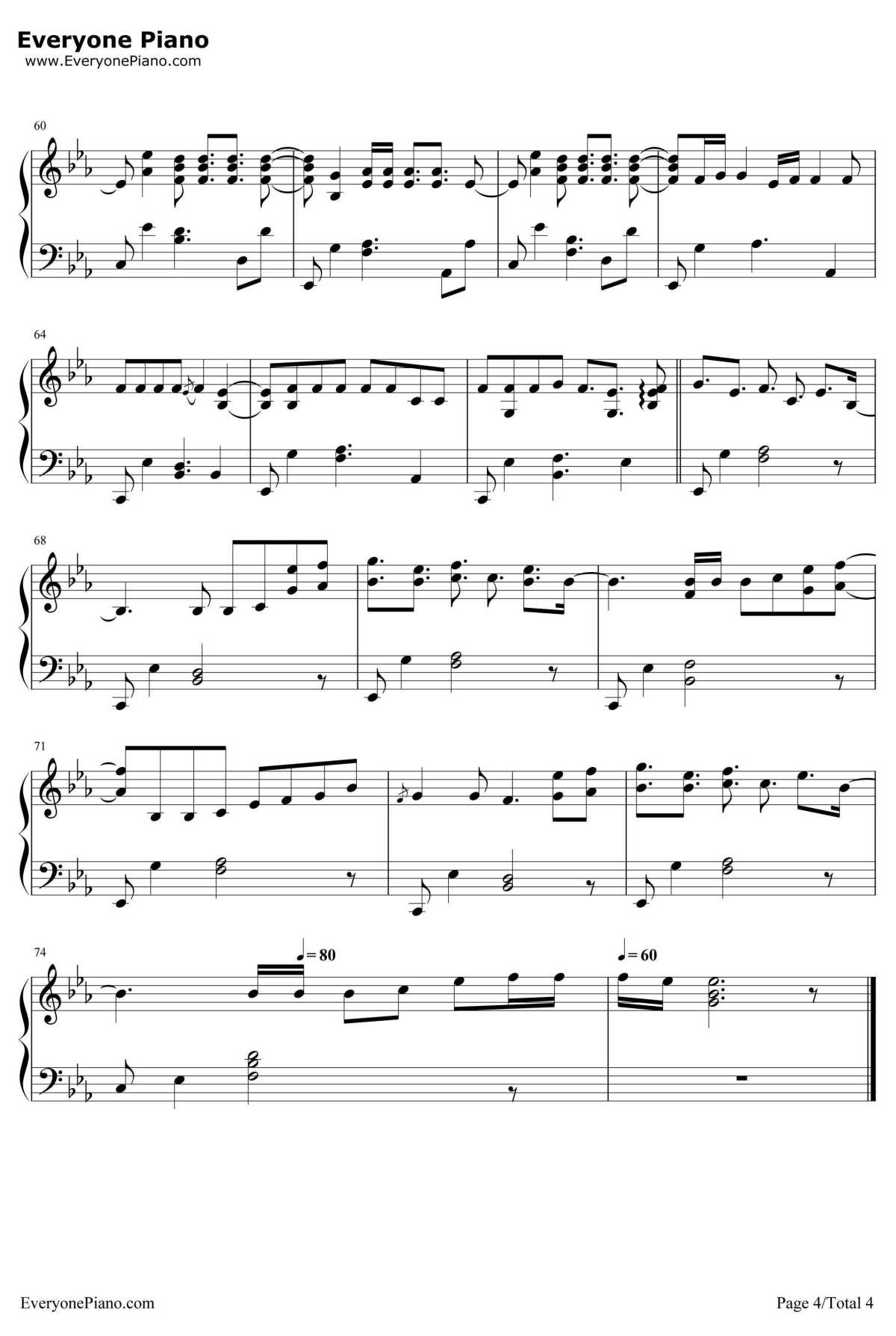 Starving钢琴谱-HaileeSteinfeld4