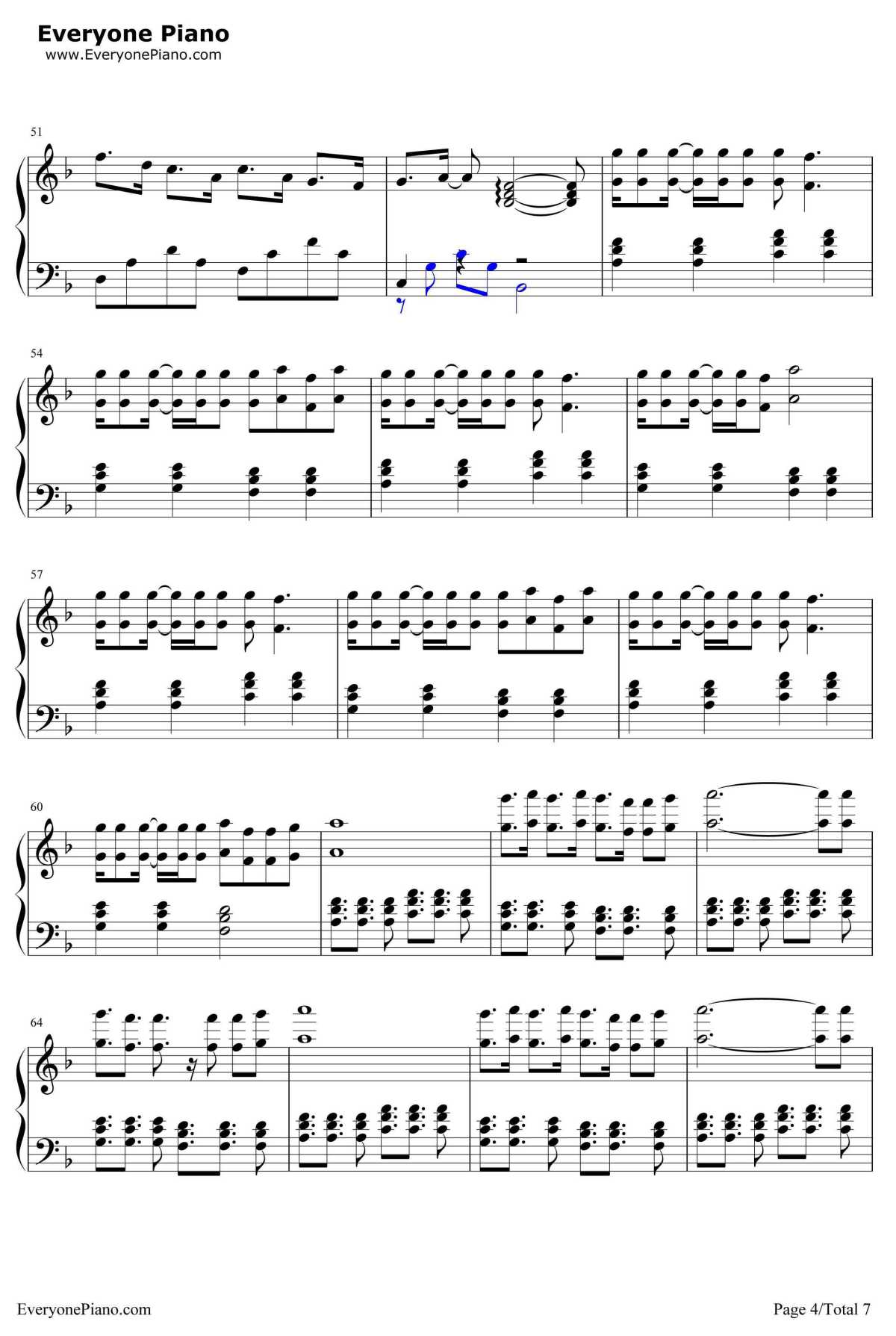 Can't Live Without钢琴谱-Hollyn4