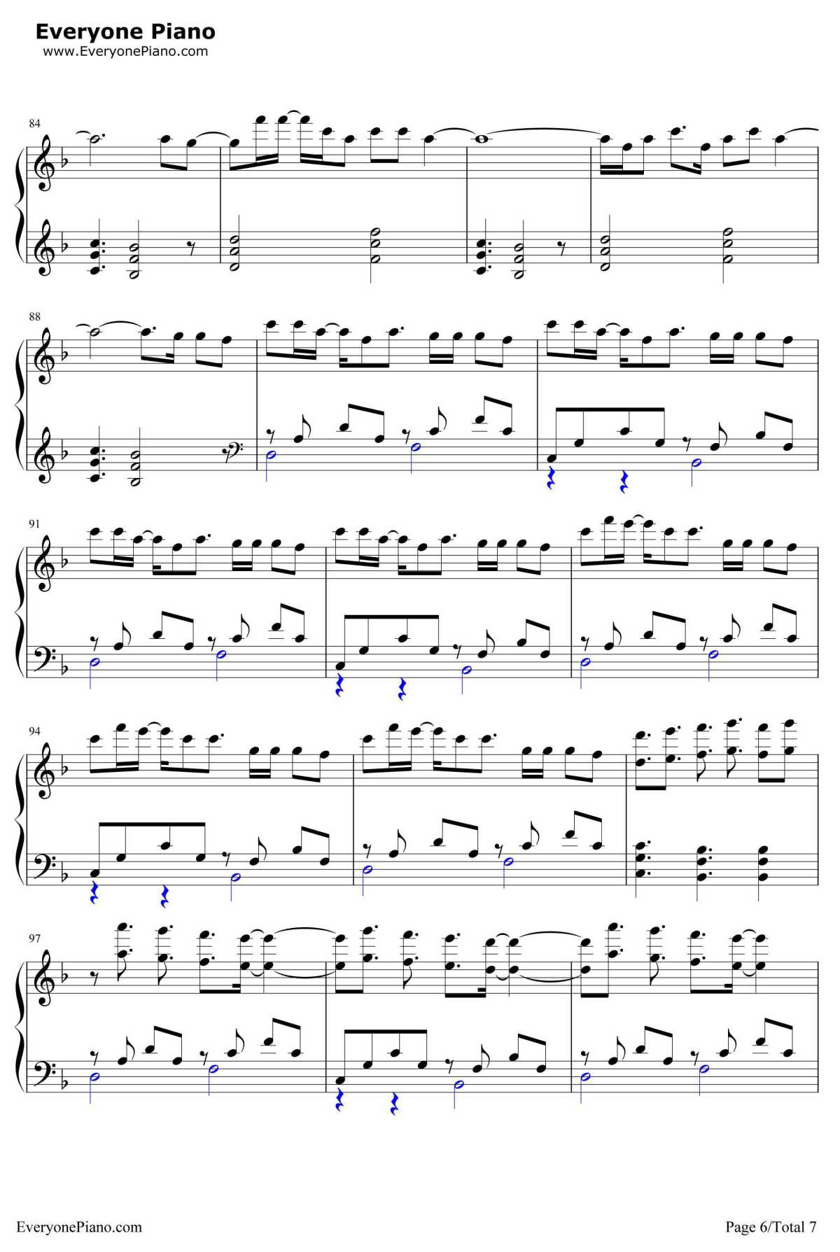 Can't Live Without钢琴谱-Hollyn6