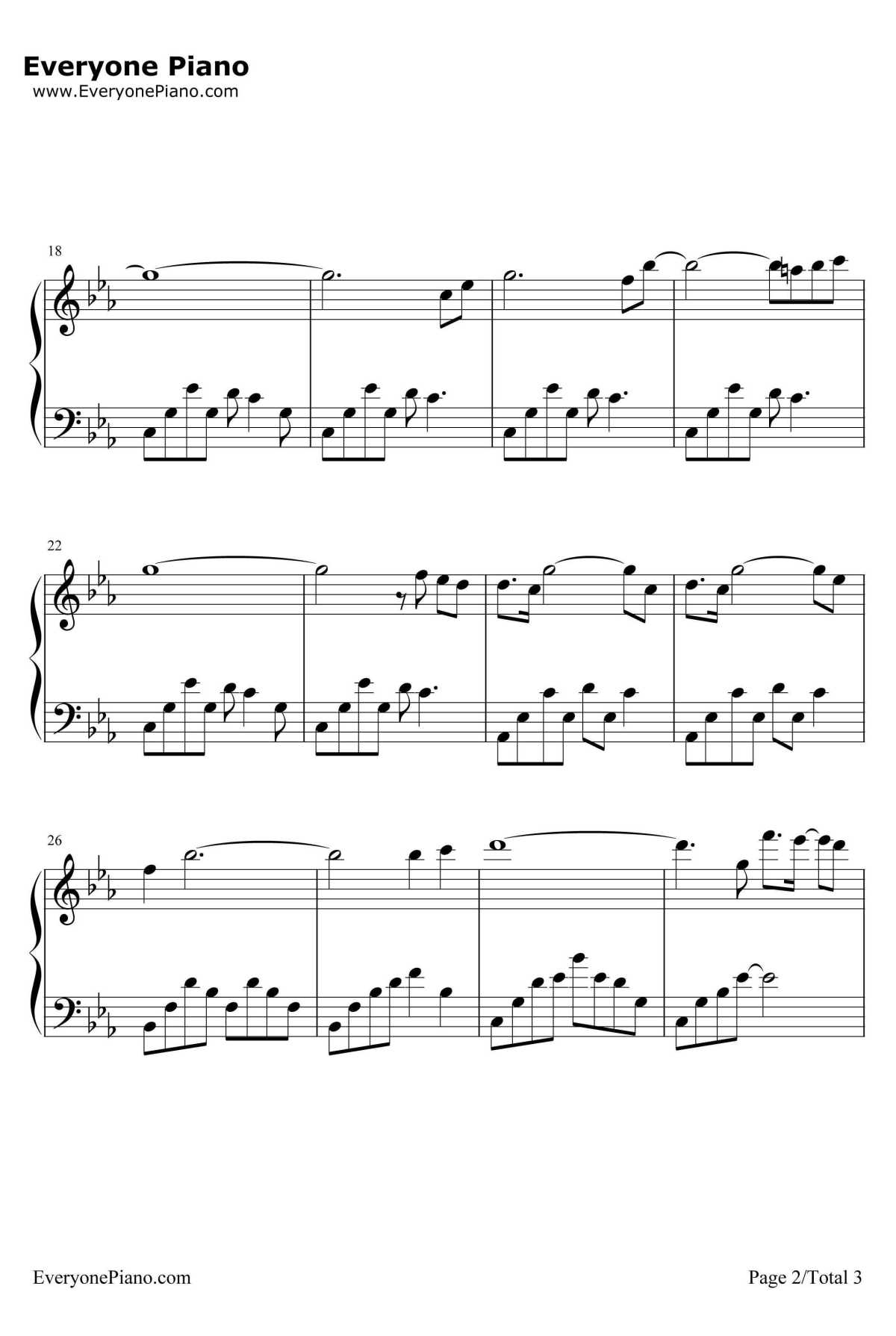 シータの决意钢琴谱-久石让宫崎骏-天空之城OST2