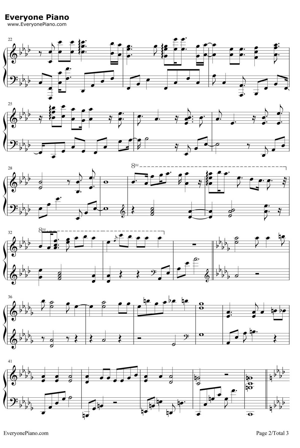 Blue钢琴谱-HiroyukiSawano-《青之驱魔师》原声带2