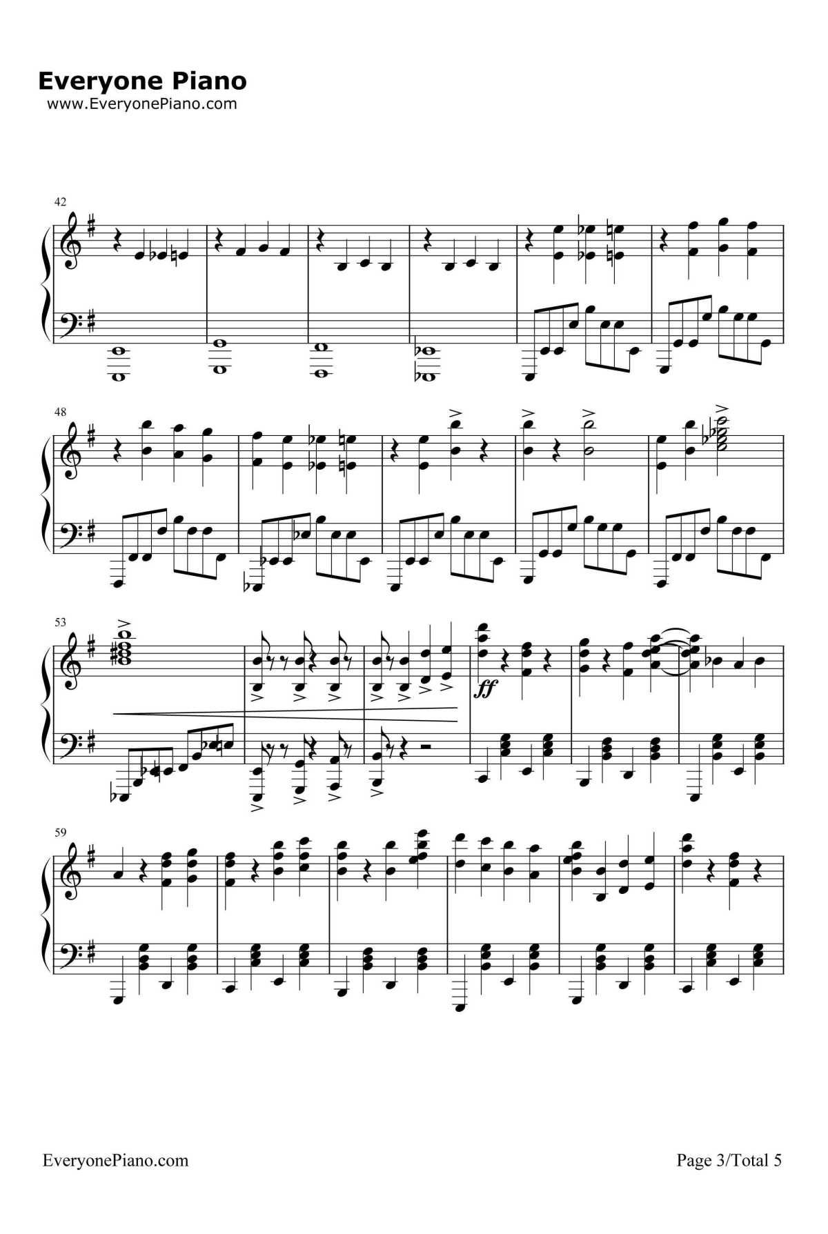 Jingo Jungle钢琴谱-MYTH&ROID-幼女战记OP3