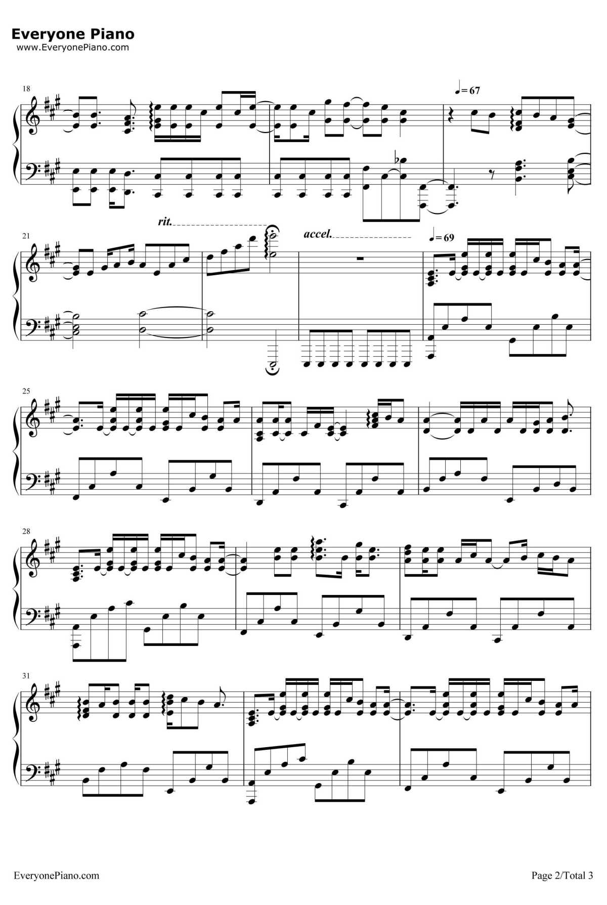 無くした日々にさよなら钢琴谱-スネオヘアー-在下坂本有何贵干ED2