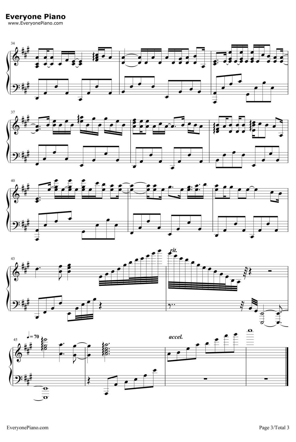 無くした日々にさよなら钢琴谱-スネオヘアー-在下坂本有何贵干ED3