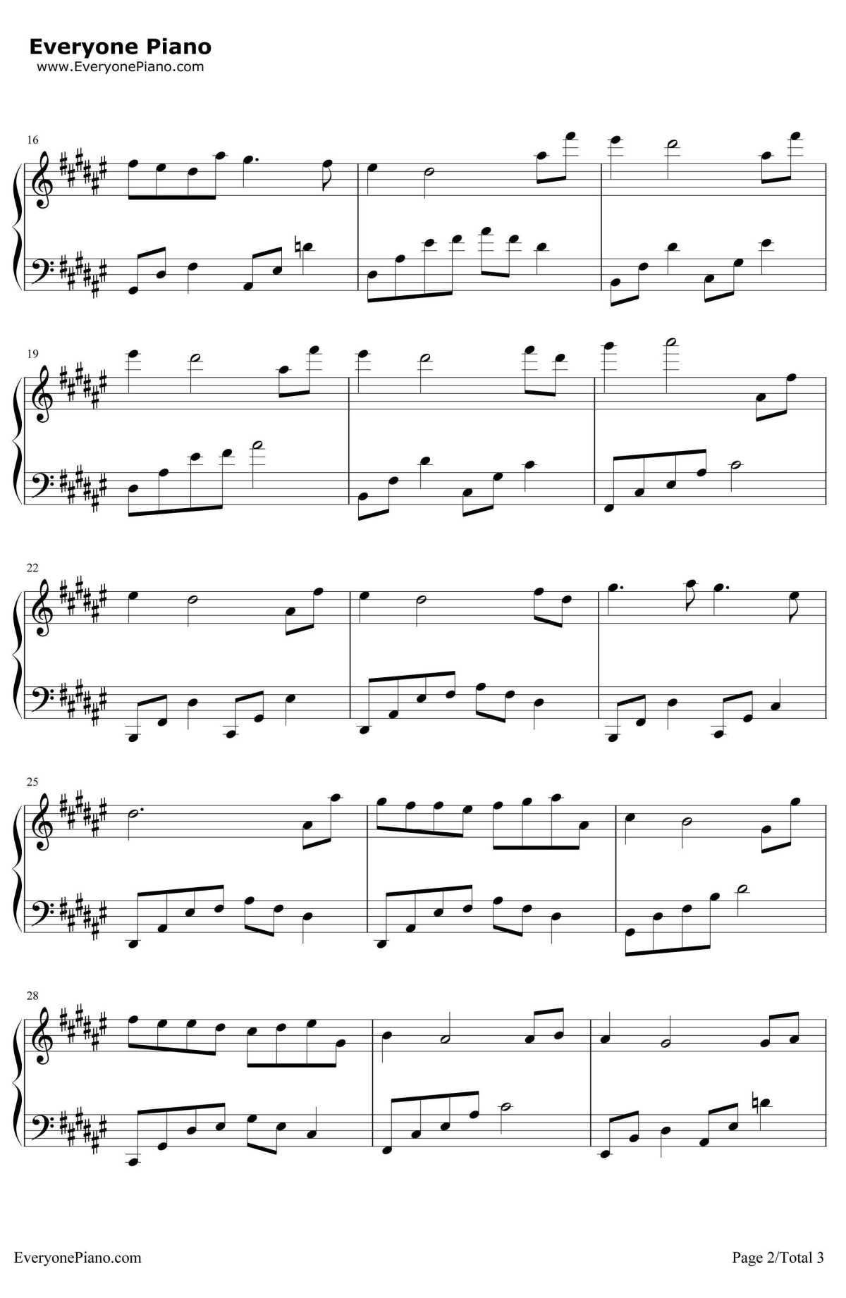 叶小安钢琴谱-石进-夜的钢琴曲Ⅱ2