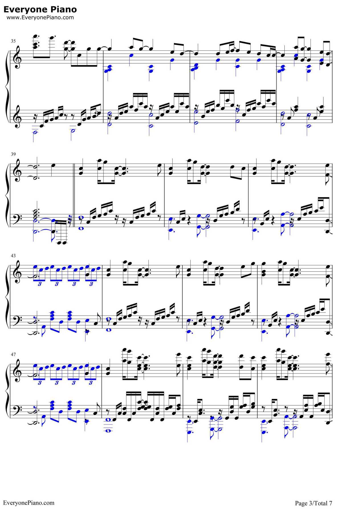 Shelter钢琴谱-PorterRobinson&Madeon-动画MV3