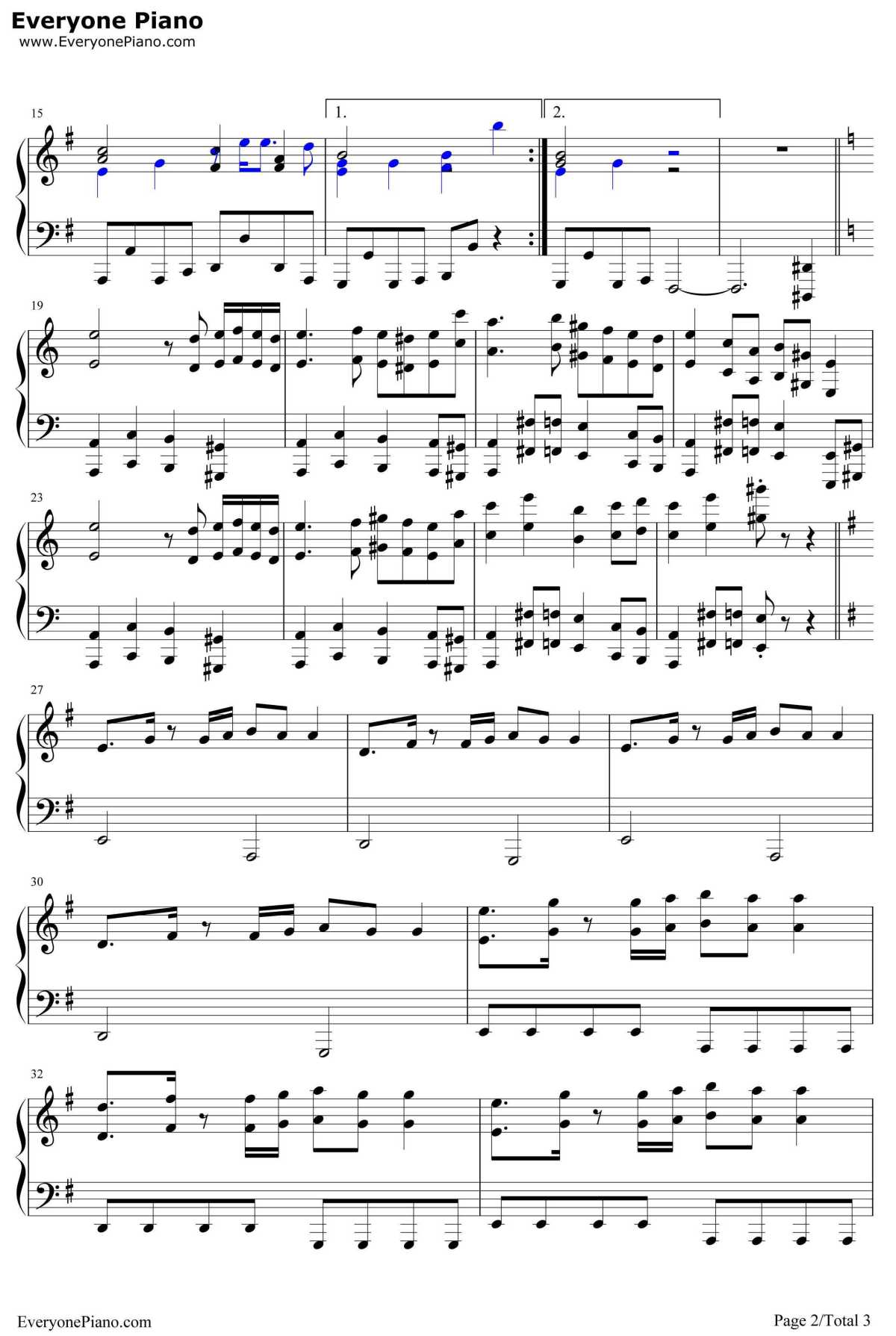 Don't Tattle On Me钢琴谱-TheLivingTombstone2