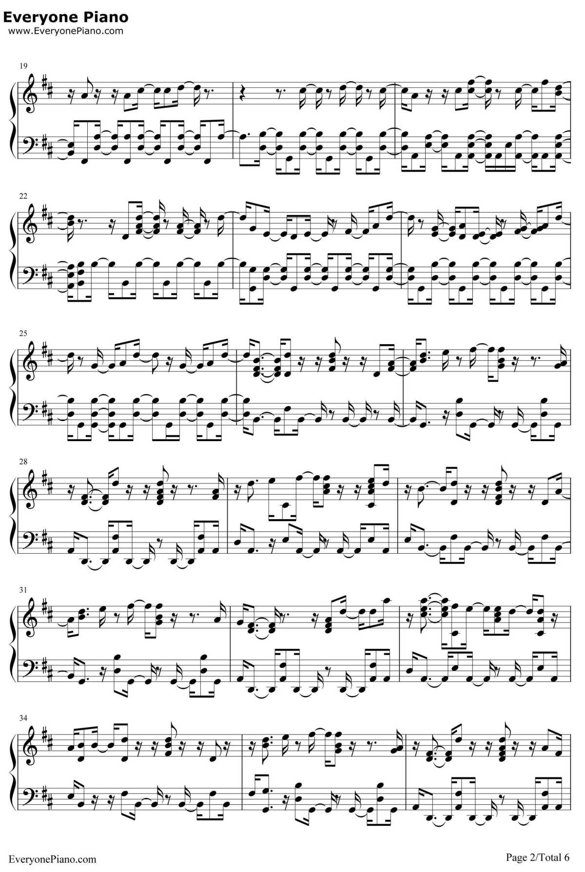 Tired钢琴谱-AlanWalkerftGalvinJames2