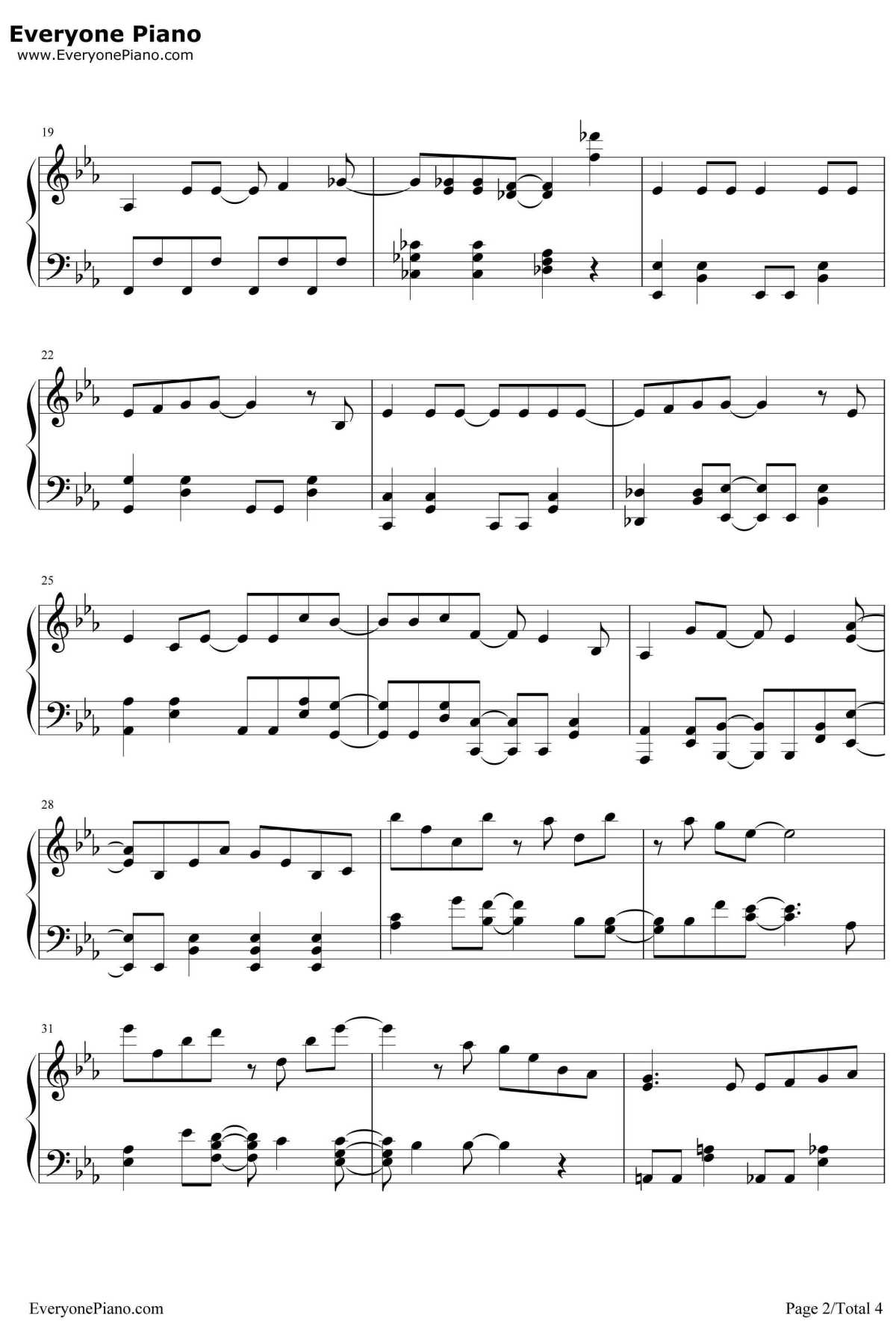 発見者はワタシ钢琴谱-たぴみる-从零开始的魔法书OP2