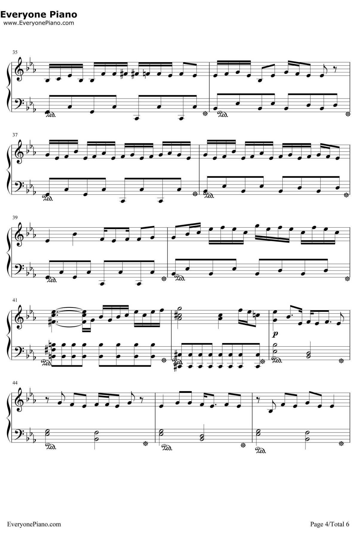 サムライハート(SomeLikeItHot!!)钢琴谱-SPYAIR-銀魂'ED14