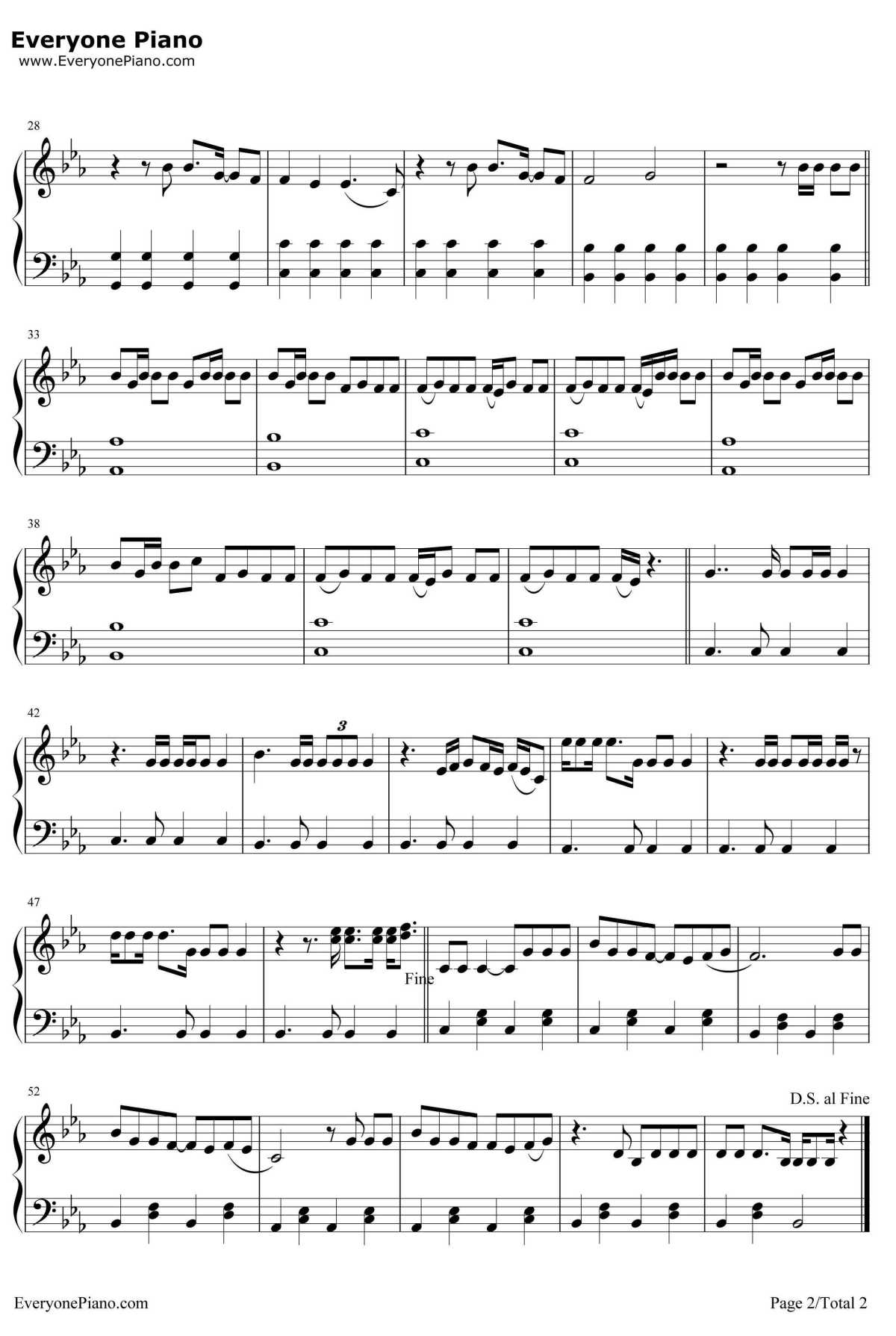 Lust For Life钢琴谱-LanaDelRey2