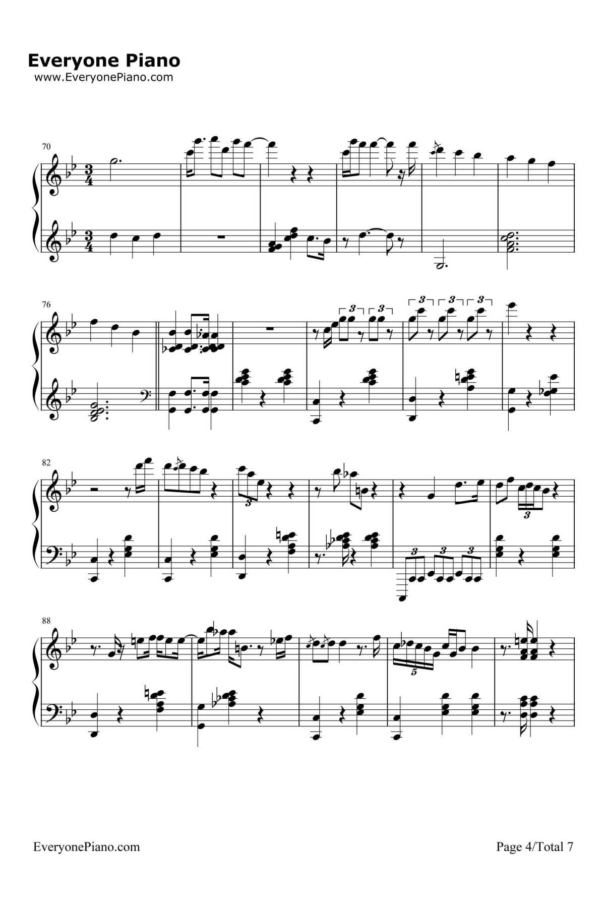 Our Love钢琴谱-BrianCulbertson-爱情公寓2片尾曲4