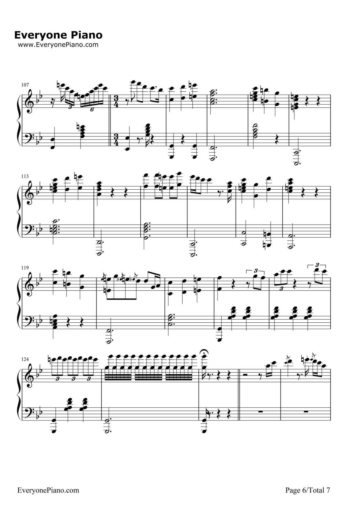 Our Love钢琴谱-BrianCulbertson-爱情公寓2片尾曲6