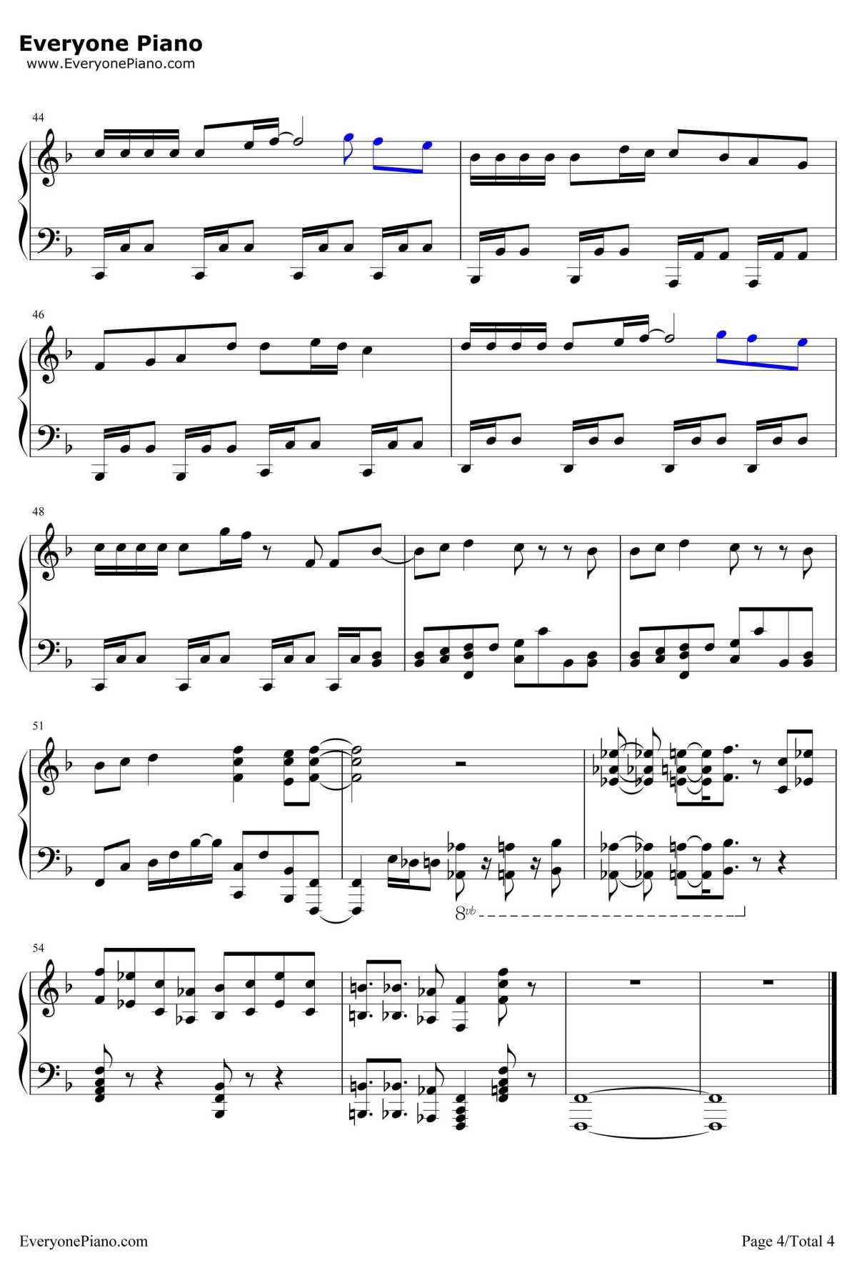 マジLOVE1000钢琴谱-ST☆RISH-歌之王子殿下ED4