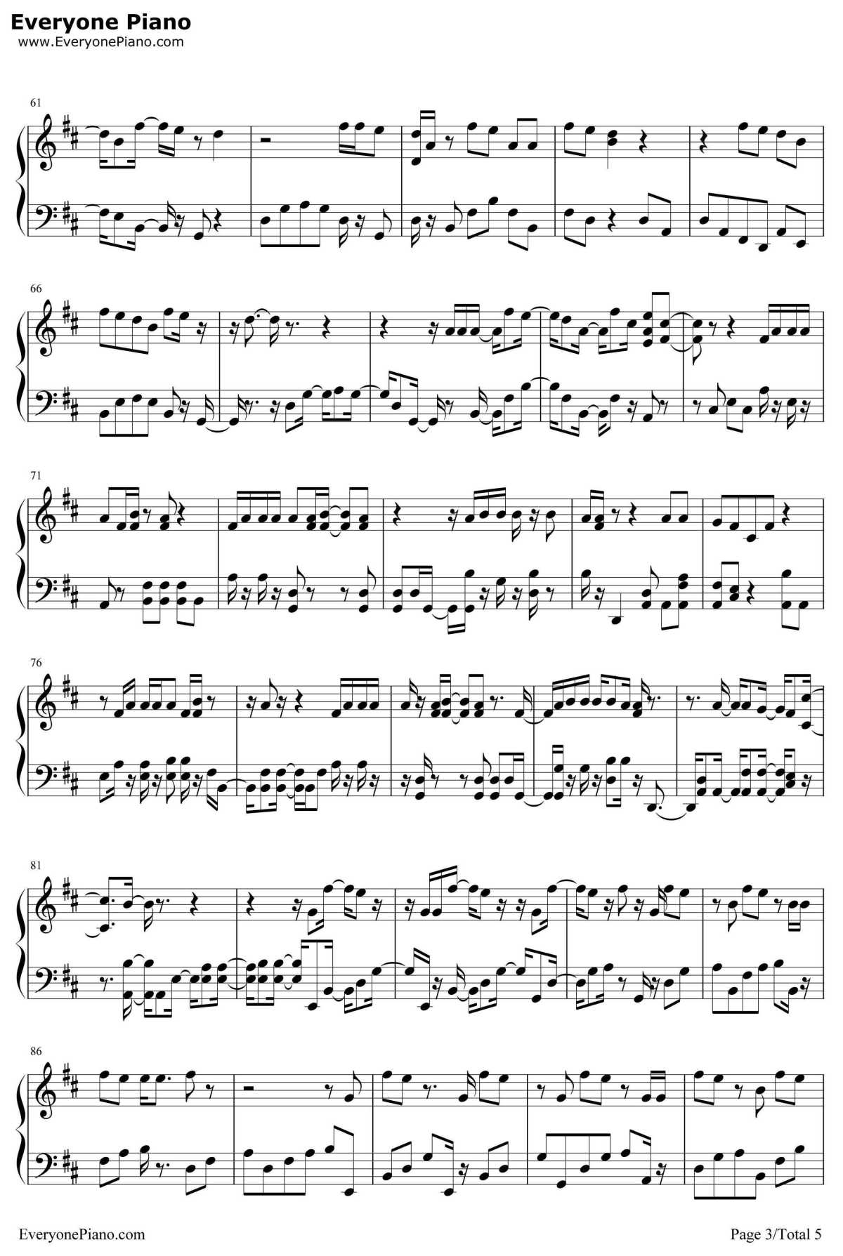 Devil In Me钢琴谱-Halsey3