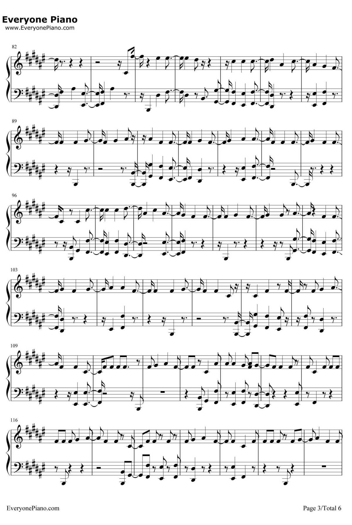 Strip That Down钢琴谱-LiamPayne3