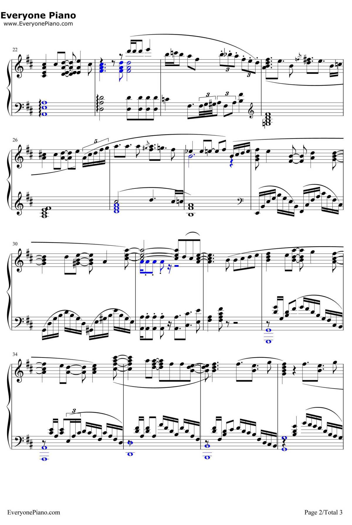 トナリアウ钢琴谱-THEORALCIGARETTES-重启咲良田ED2