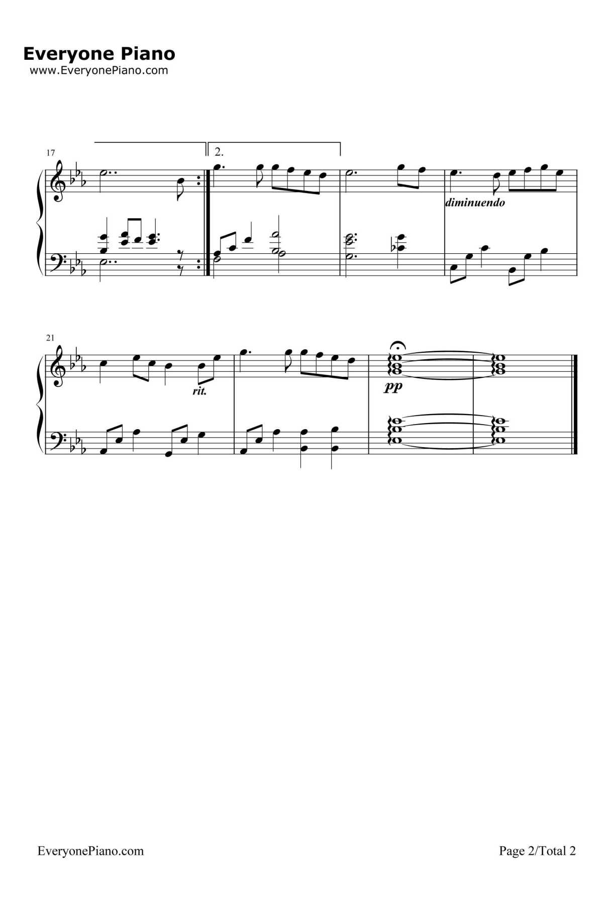 白昼之夜钢琴谱-林隆璇2