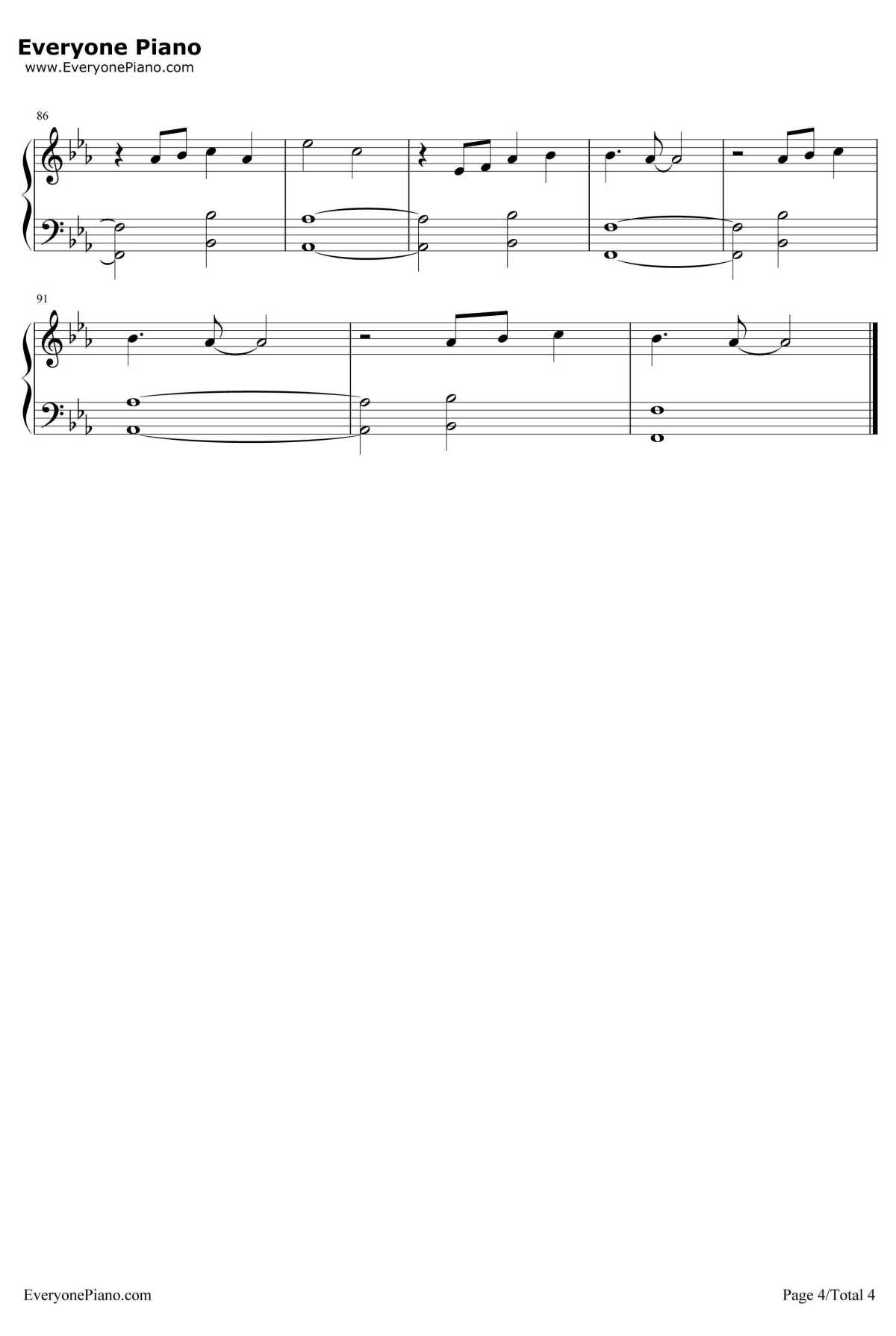 Torches钢琴谱-张杰-变形金刚5最后的骑士ED4