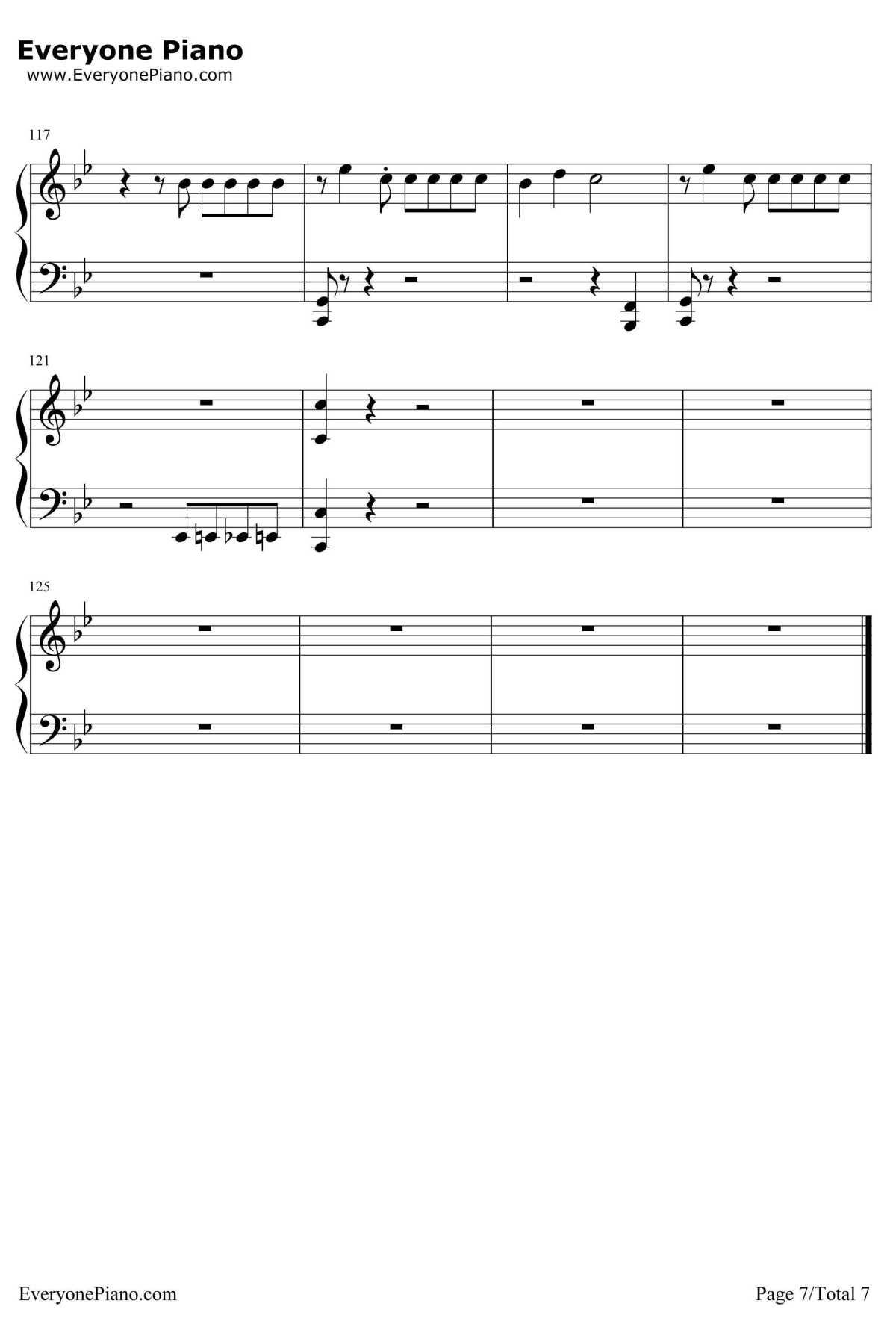 Bang Bang钢琴谱-JessieJ&ArianaGrande&NickiMinaj7