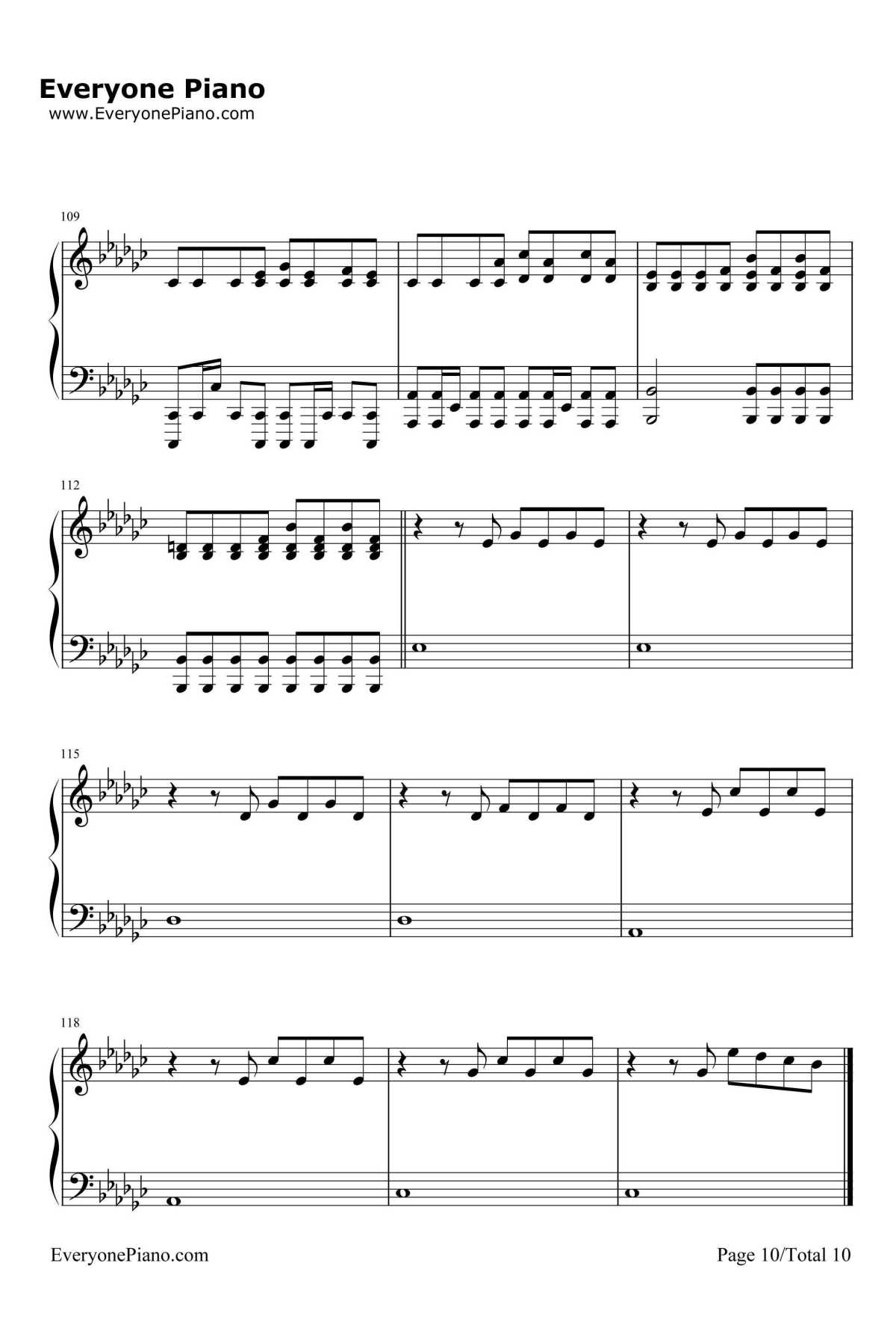 Victory钢琴谱-TwoStepsFromHell10