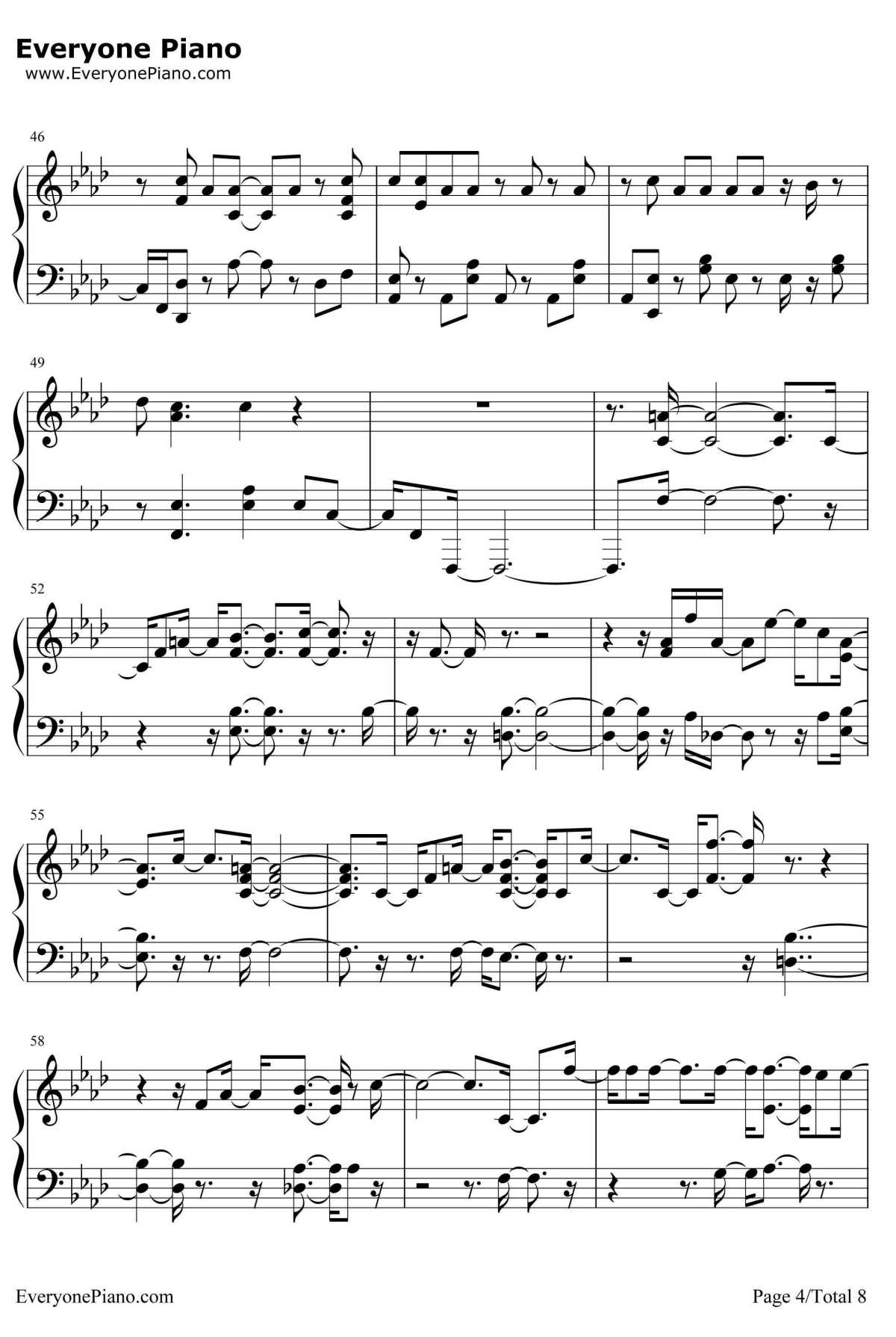 As If It's Your Last钢琴谱-BlackPink4