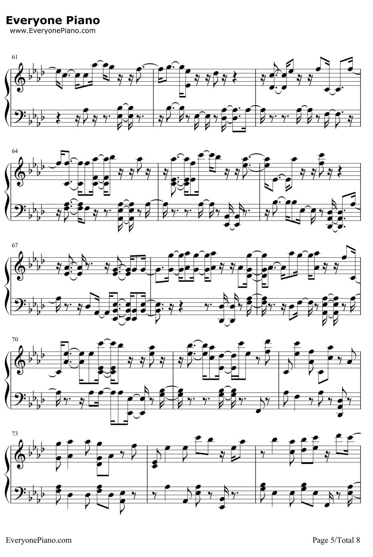 As If It's Your Last钢琴谱-BlackPink5