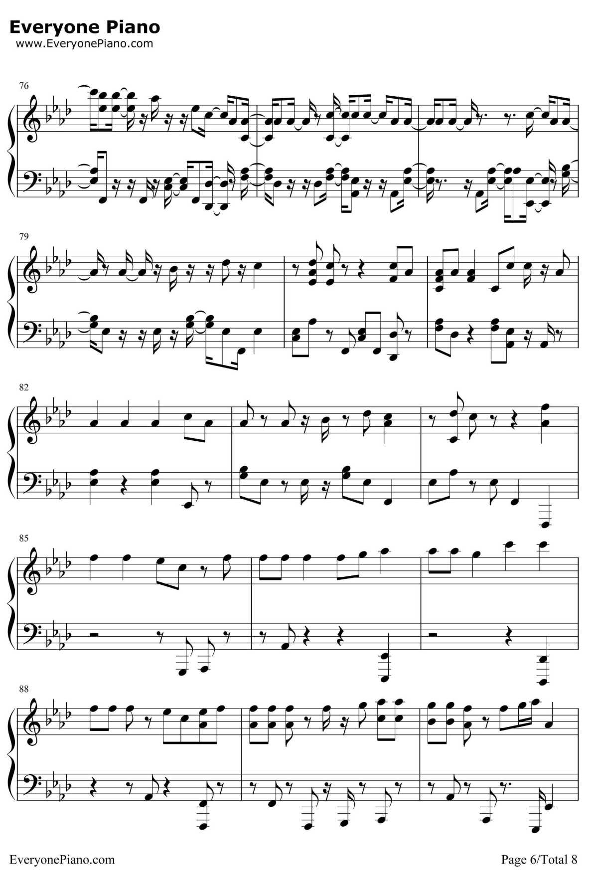 As If It's Your Last钢琴谱-BlackPink6