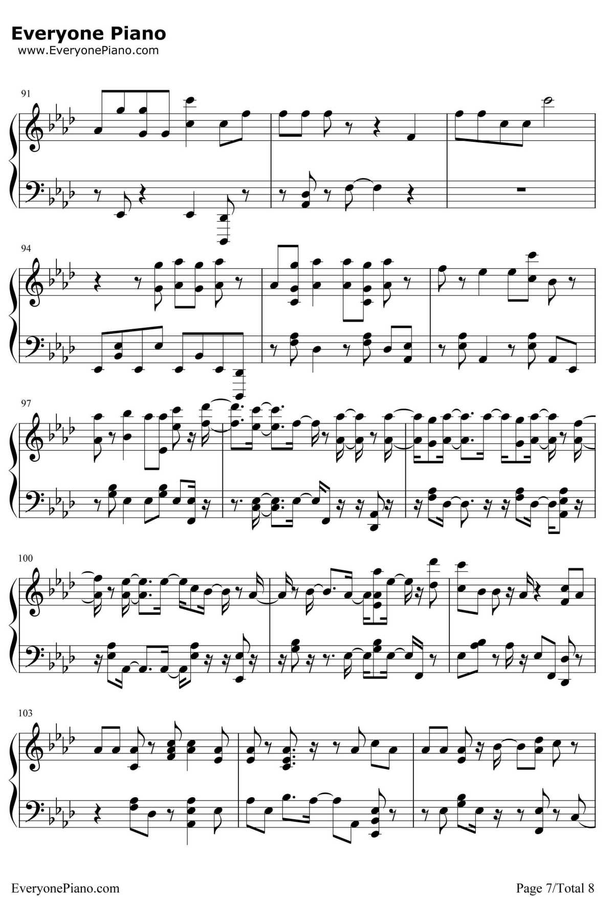 As If It's Your Last钢琴谱-BlackPink7